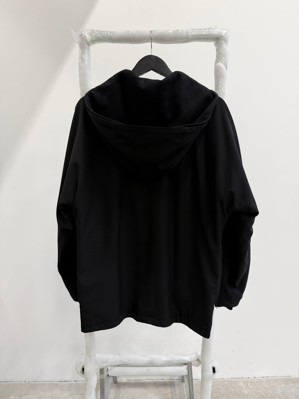 2000’s Helmut Lang Wool-Lined Nylon One-Pocket Parka