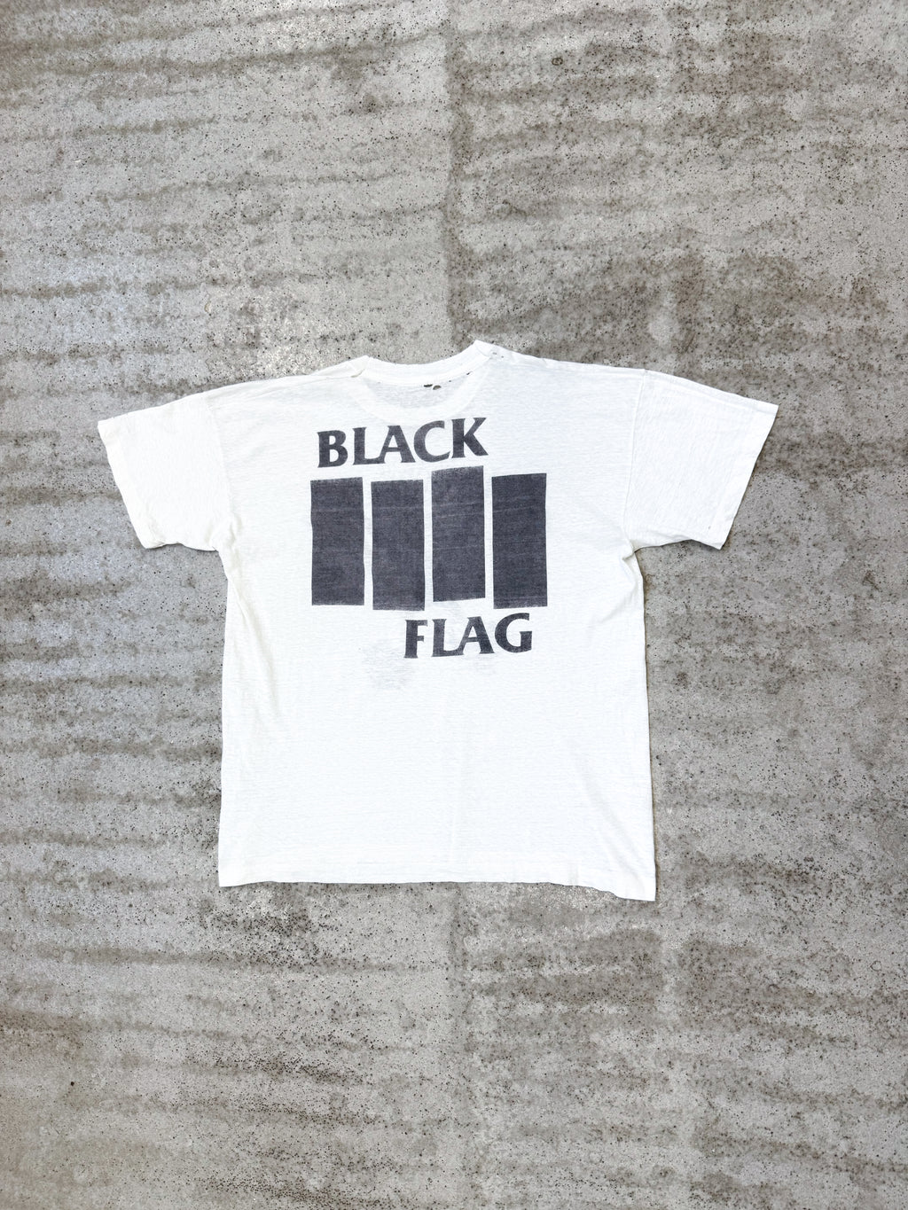 1980's Black Flag 'Everything Went Black' Short-Sleeve Shirt