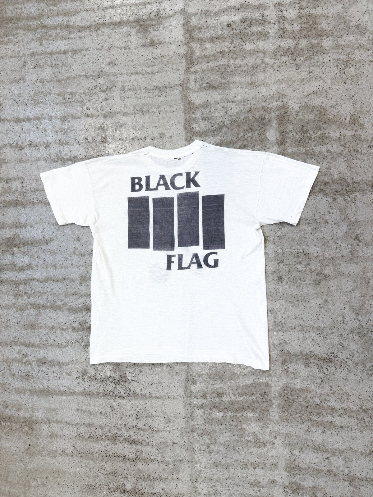 1980's Black Flag 'Everything Went Black' Short-Sleeve Shirt