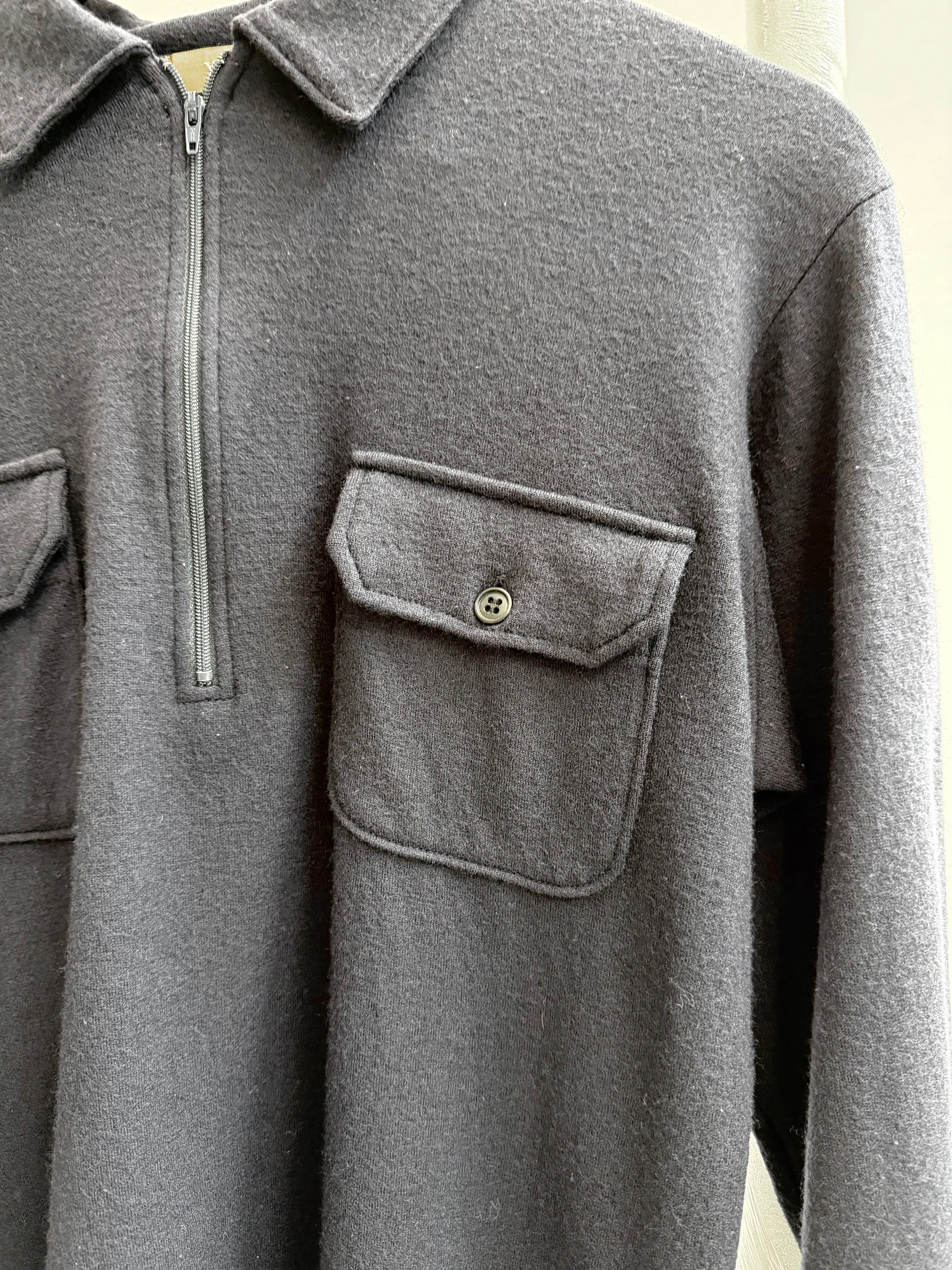 1990’s Yohji Yamamoto Wool Quarter Zip