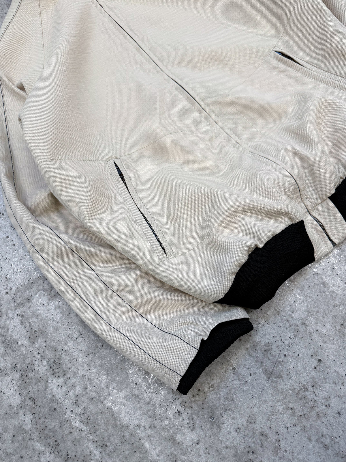 2007 Balenciaga by Nicolas Ghesquière Wool Track Jacket