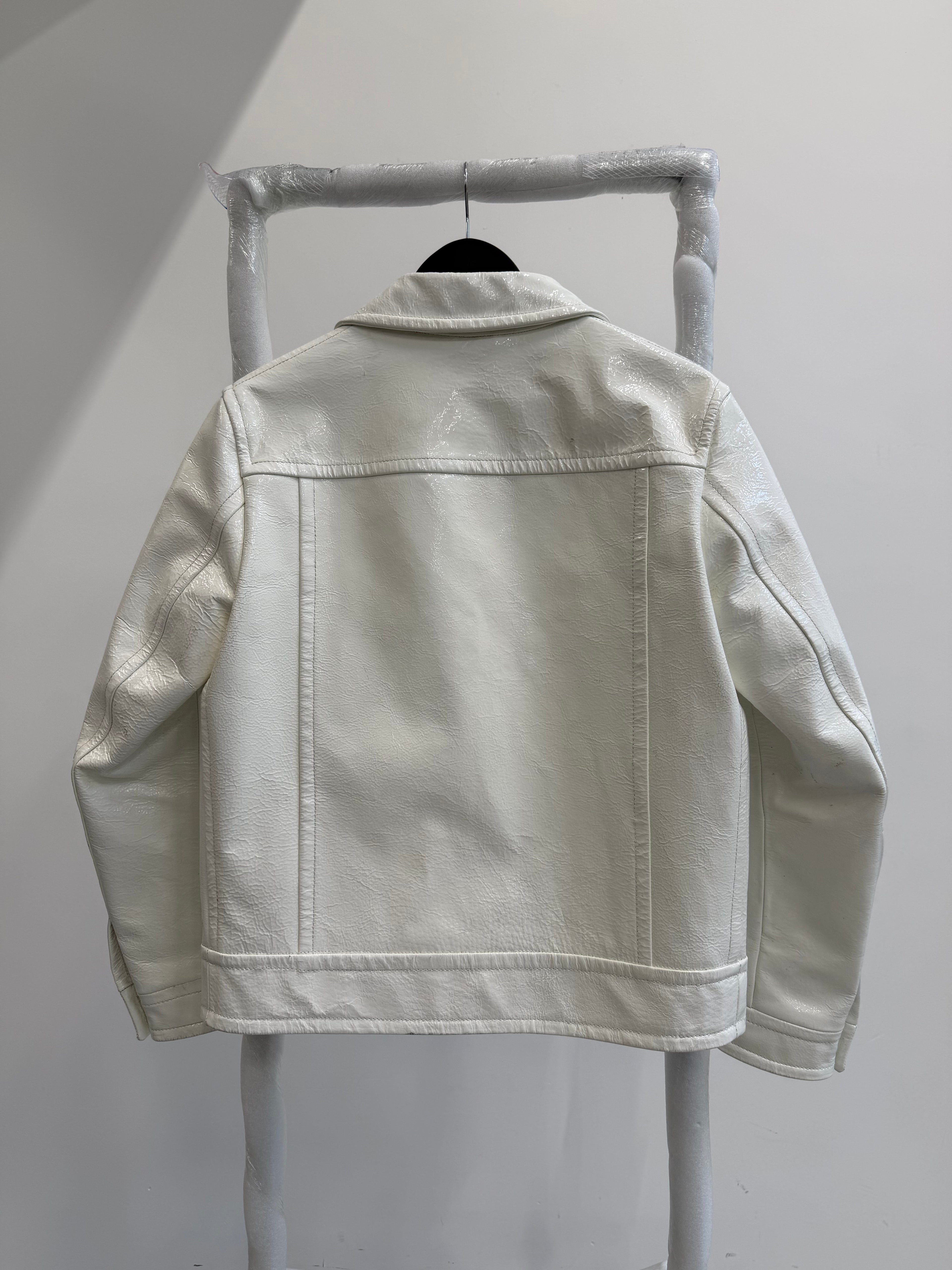 2001 Gucci by Tom Ford Patent Leather Jacket