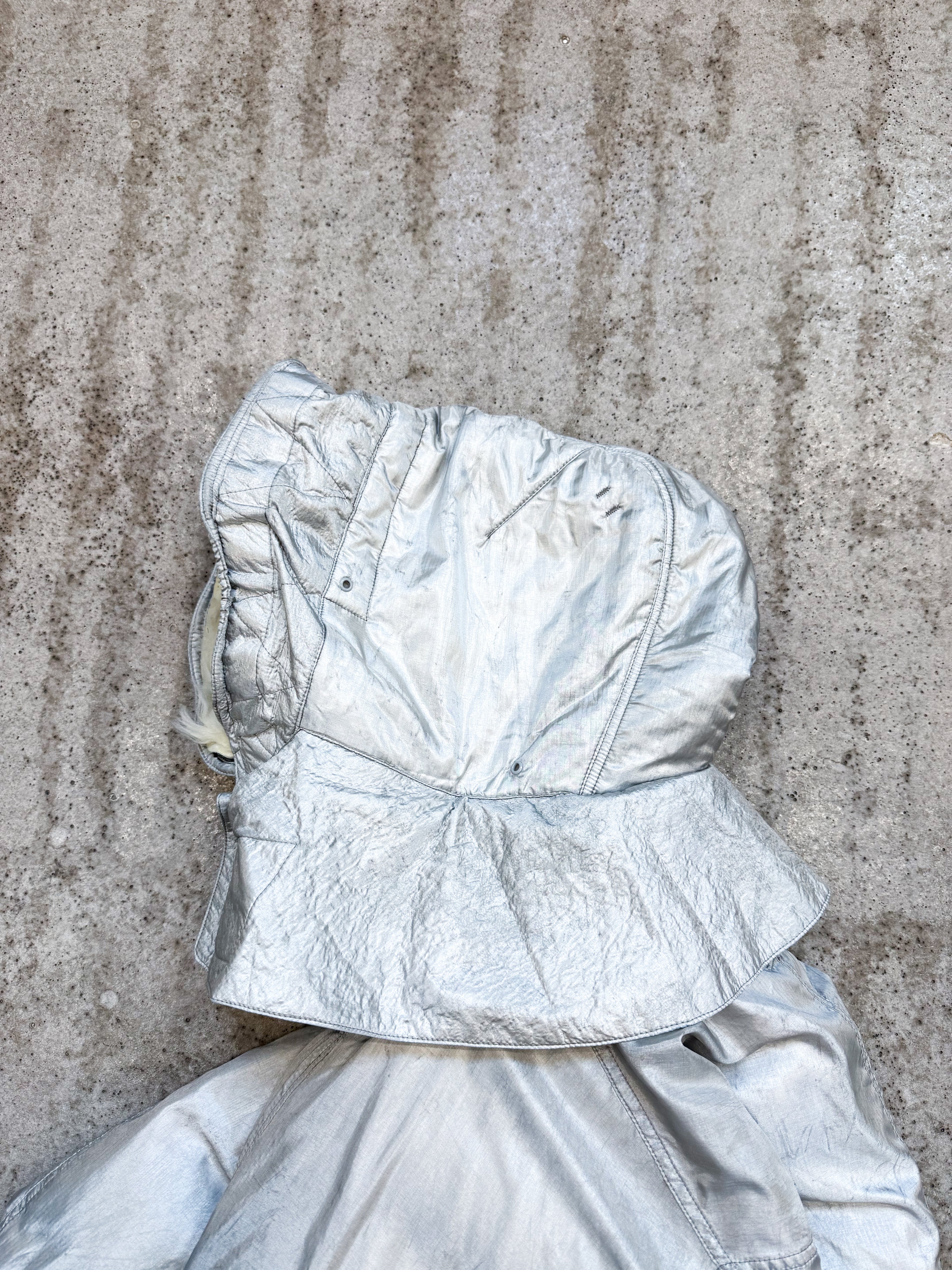 1998 Helmut Lang Silver Eskimo Parka (complete)