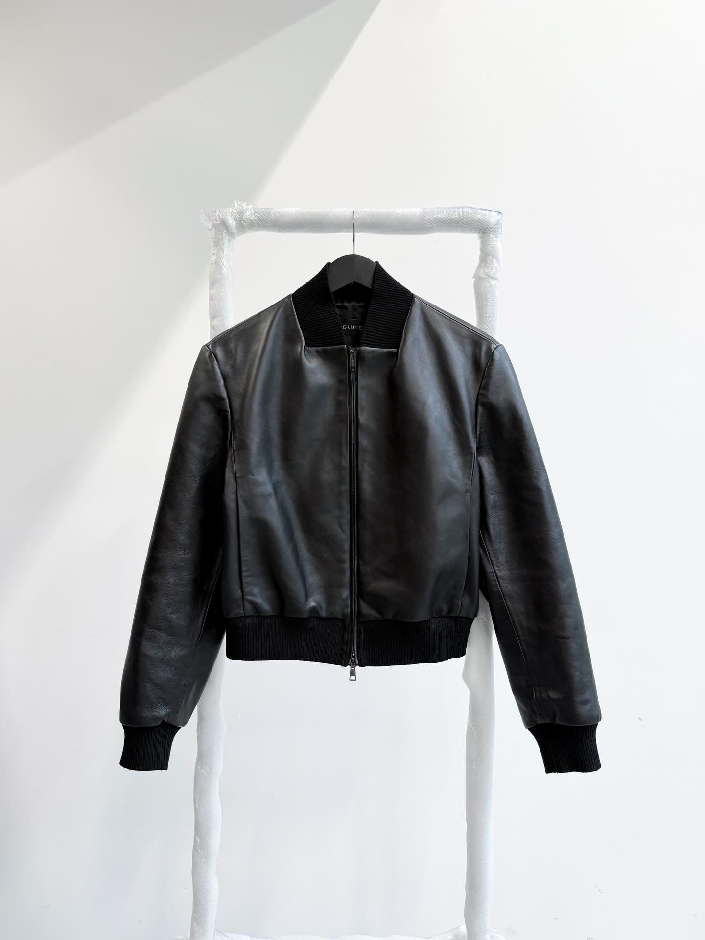 SS2000 Gucci by Tom Ford Lamb Leather Bomber Jacket