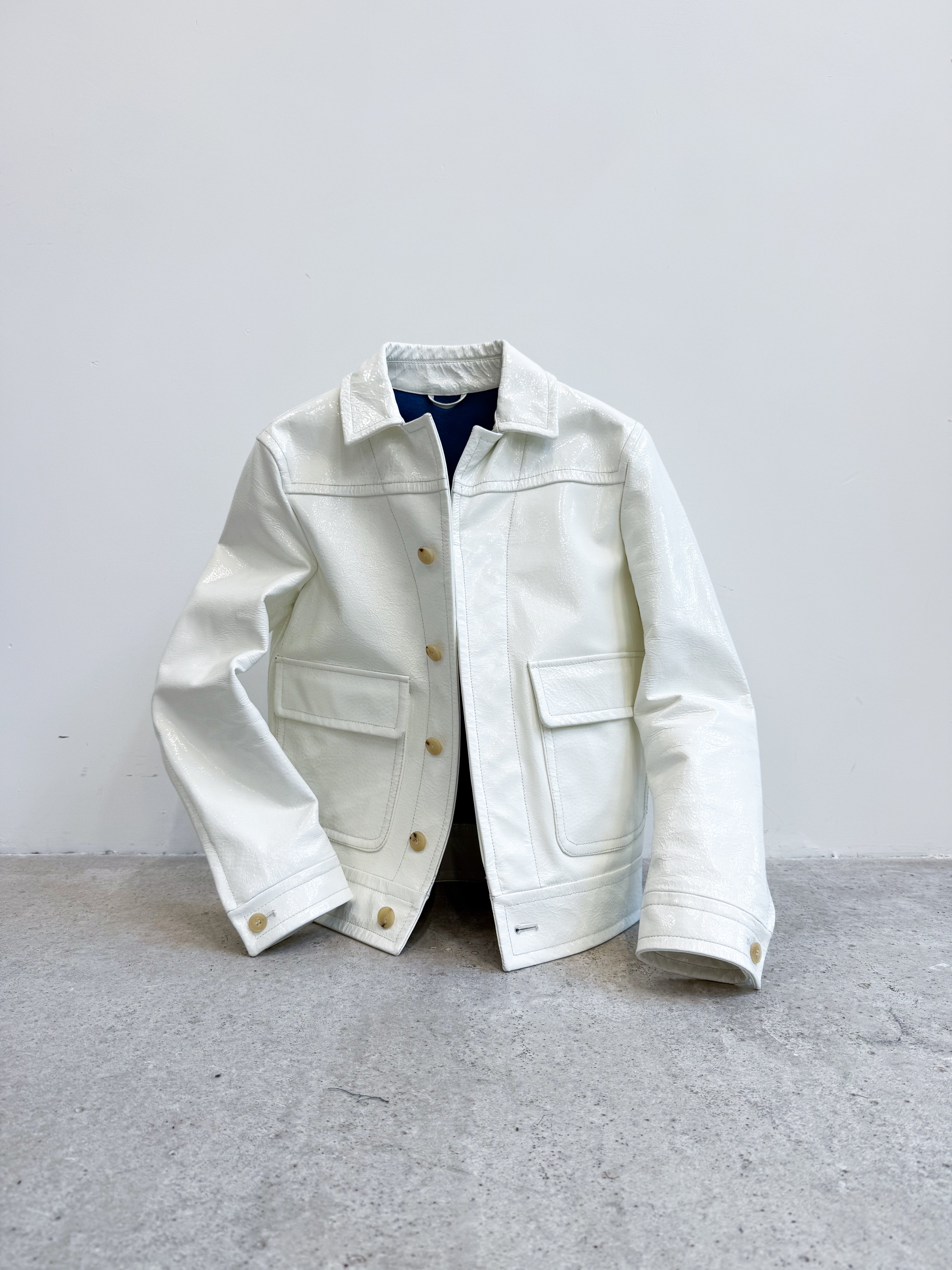 2001 Gucci by Tom Ford Patent Leather Jacket – Flat Rack