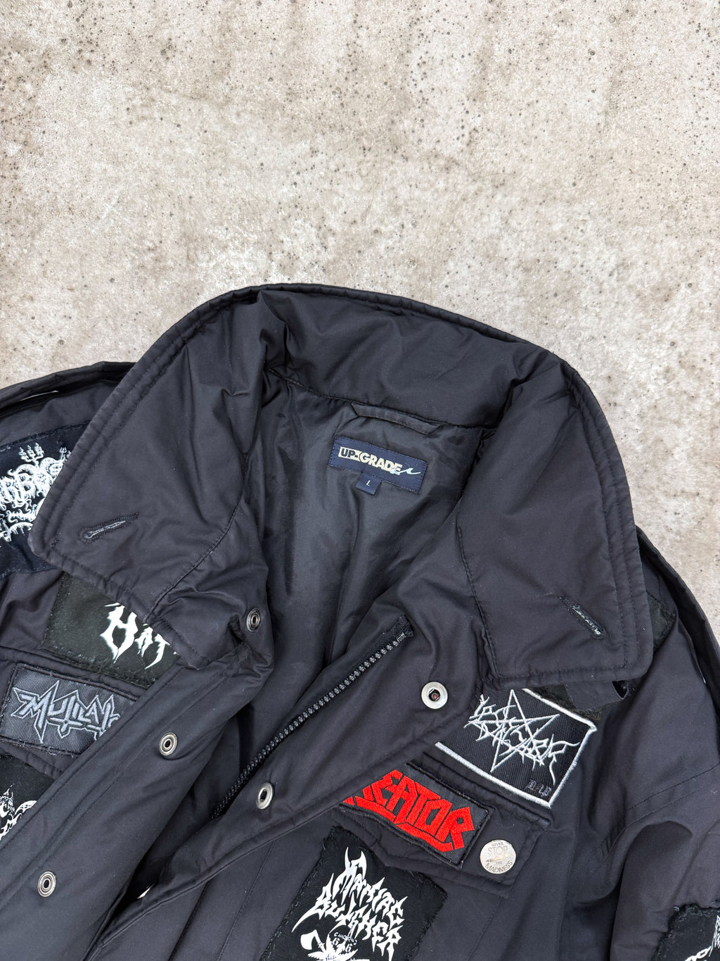 2000's Black Metal Custom Battle Jacket