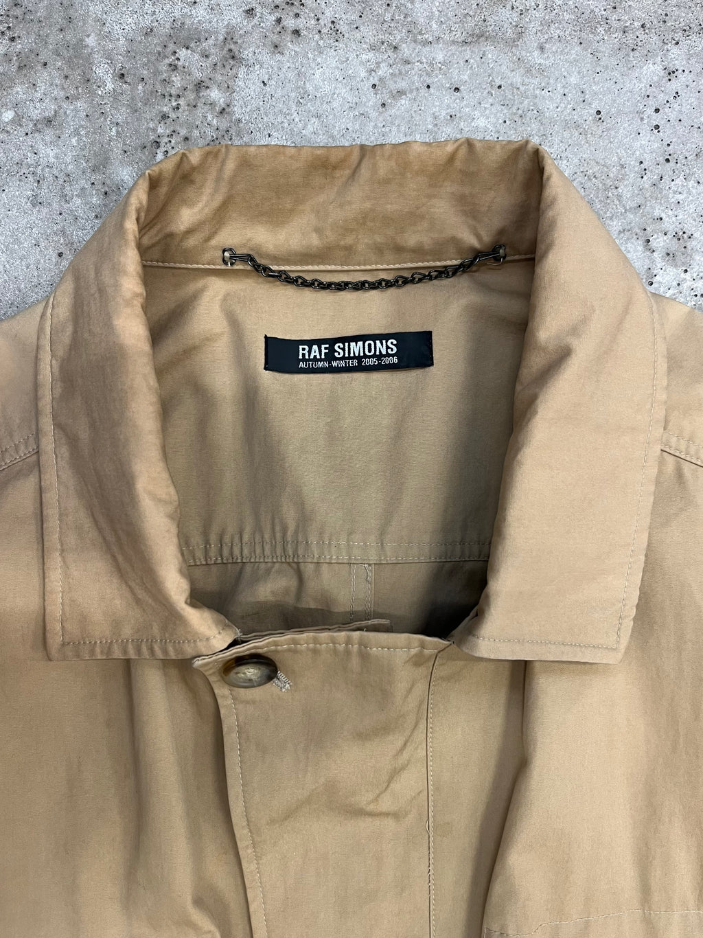 AW2005-2006 Raf Simons Saharienne Technical Jacket