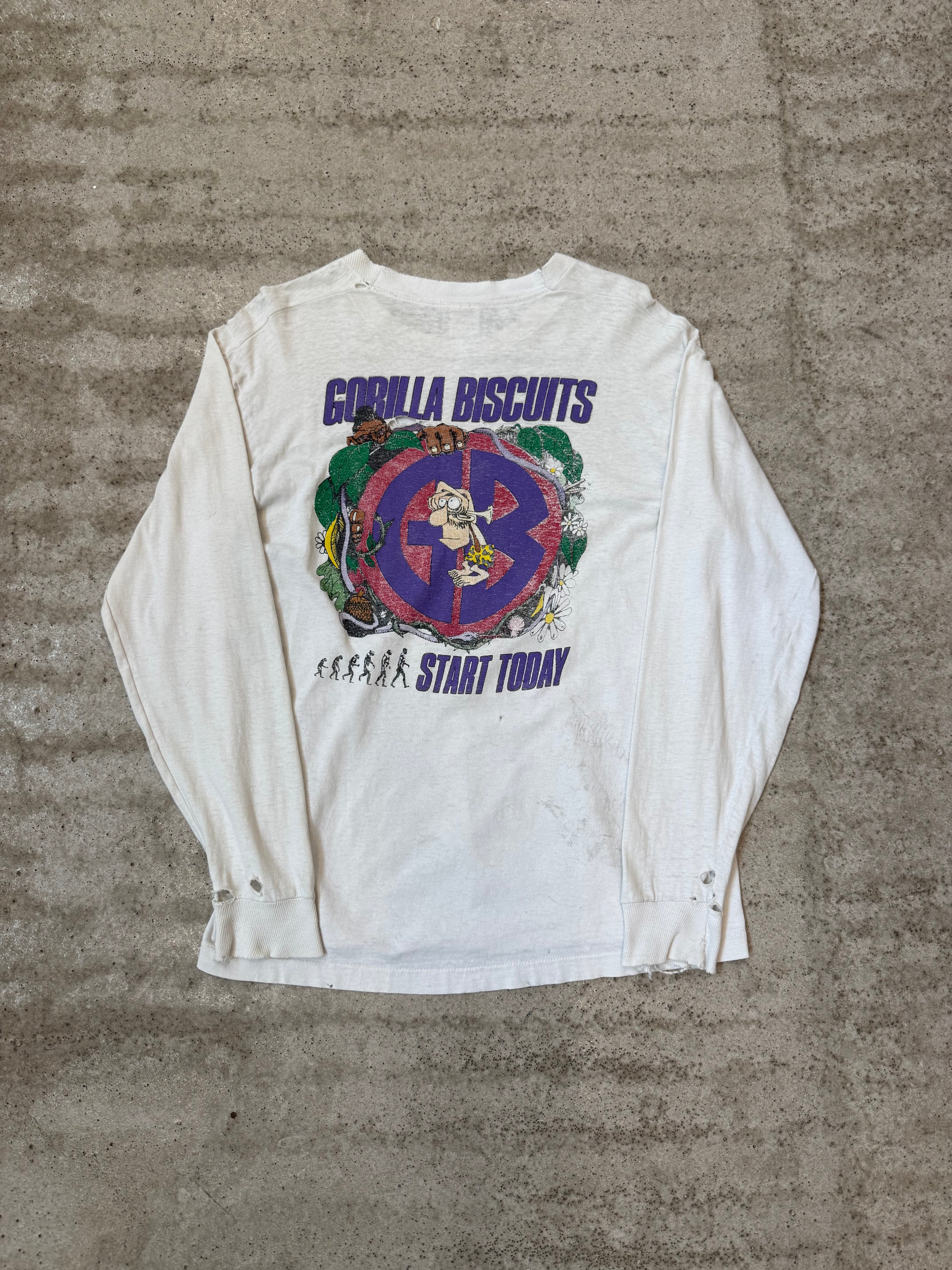 1989 Gorilla Biscuits 'Start Today' Longsleeve Shirt