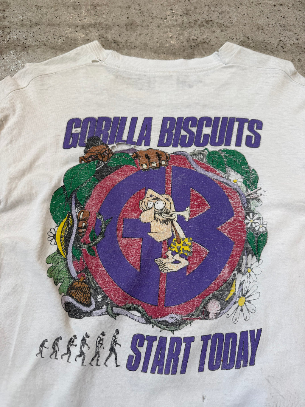 1989 Gorilla Biscuits 'Start Today' Longsleeve Shirt