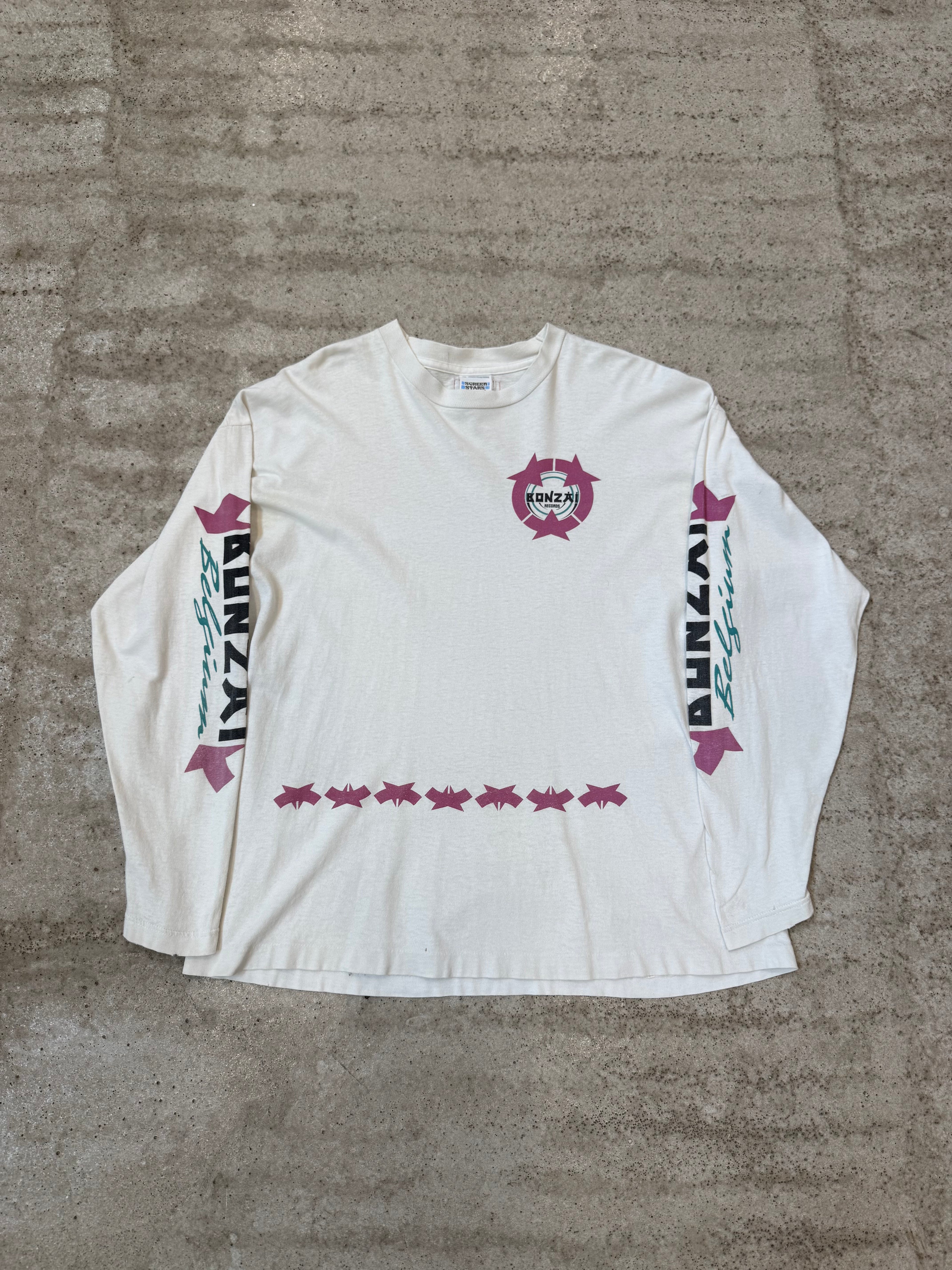1990's Bonzai Records Antwerp Longsleeve Shirt