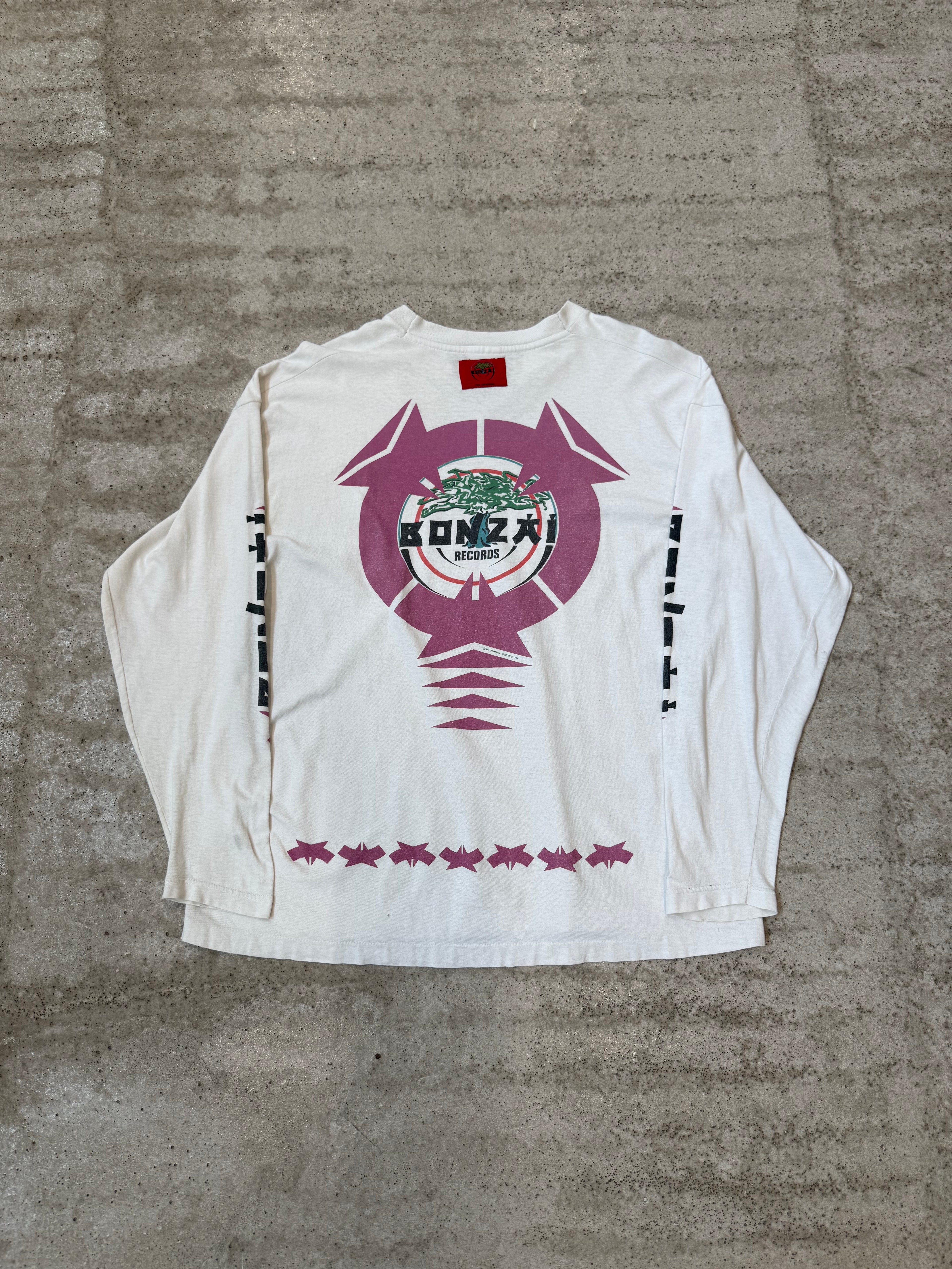 1990's Bonzai Records Antwerp Longsleeve Shirt