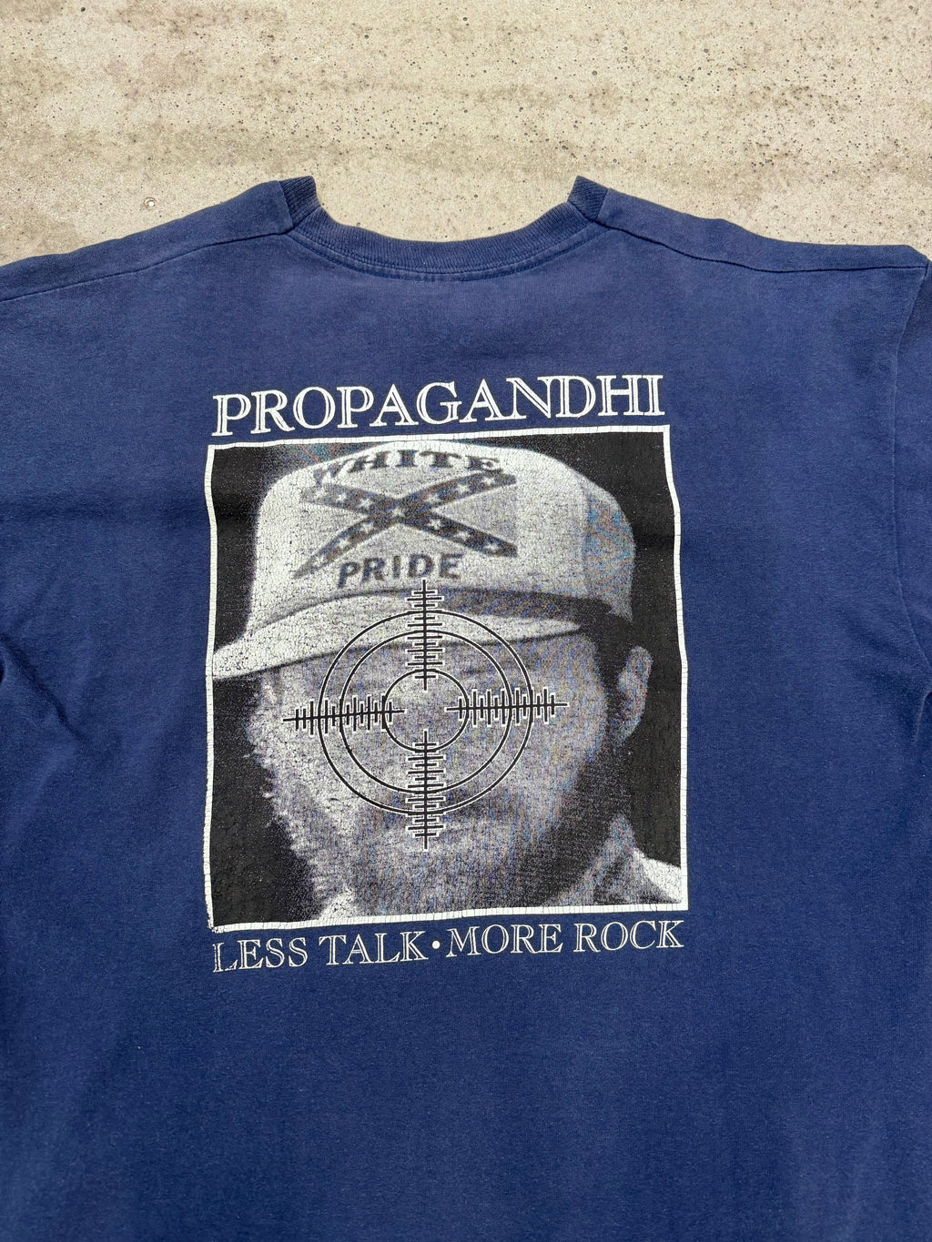 1996 Propagandhi 'Less Talk More Rock' Short-Sleeve Shirt