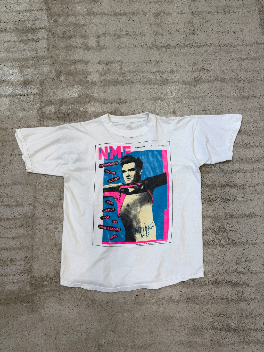 1985 Morrissey NME Cover Short-Sleeve Shirt
