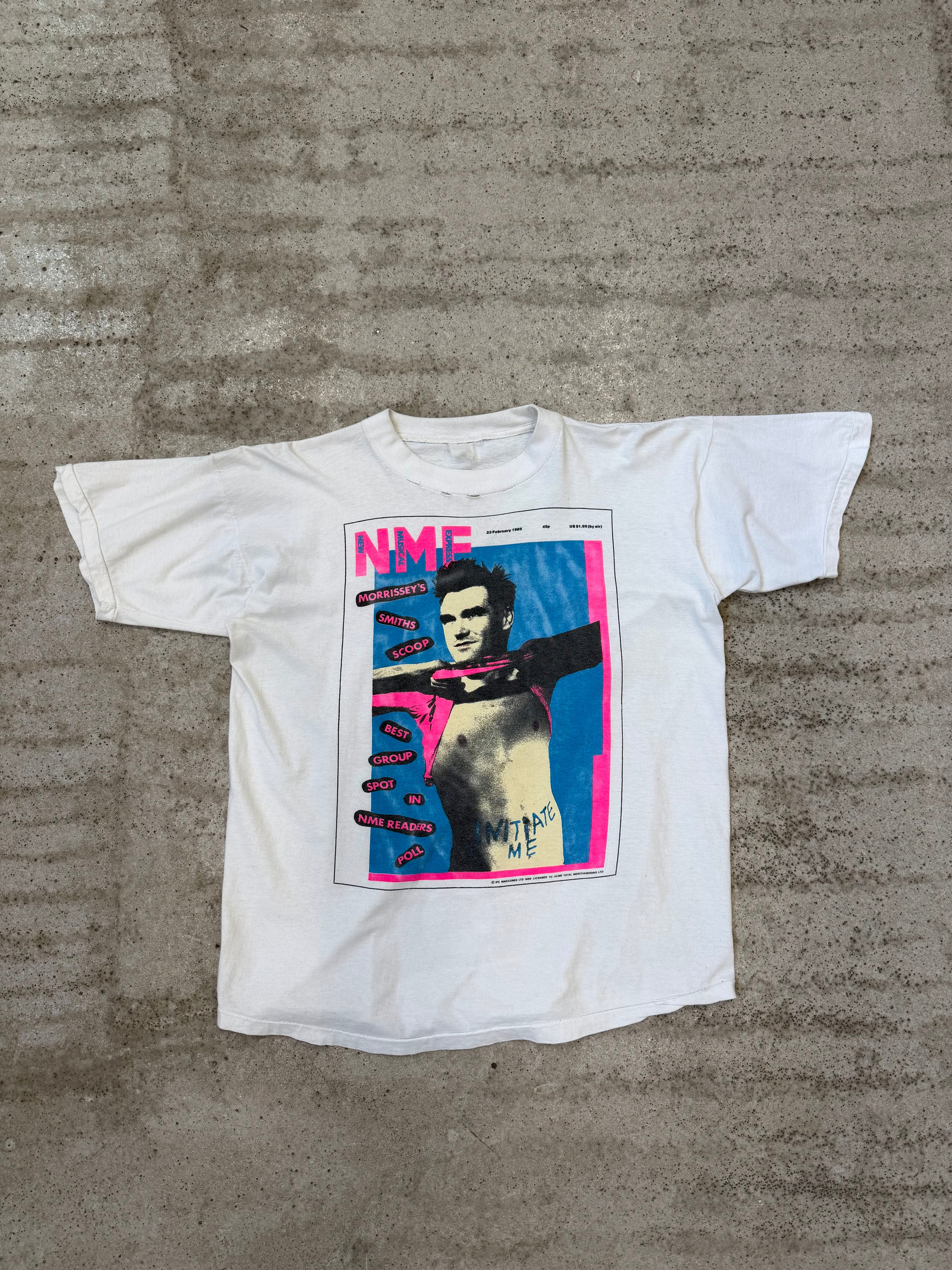 1985 Morrissey NME Cover Short-Sleeve Shirt
