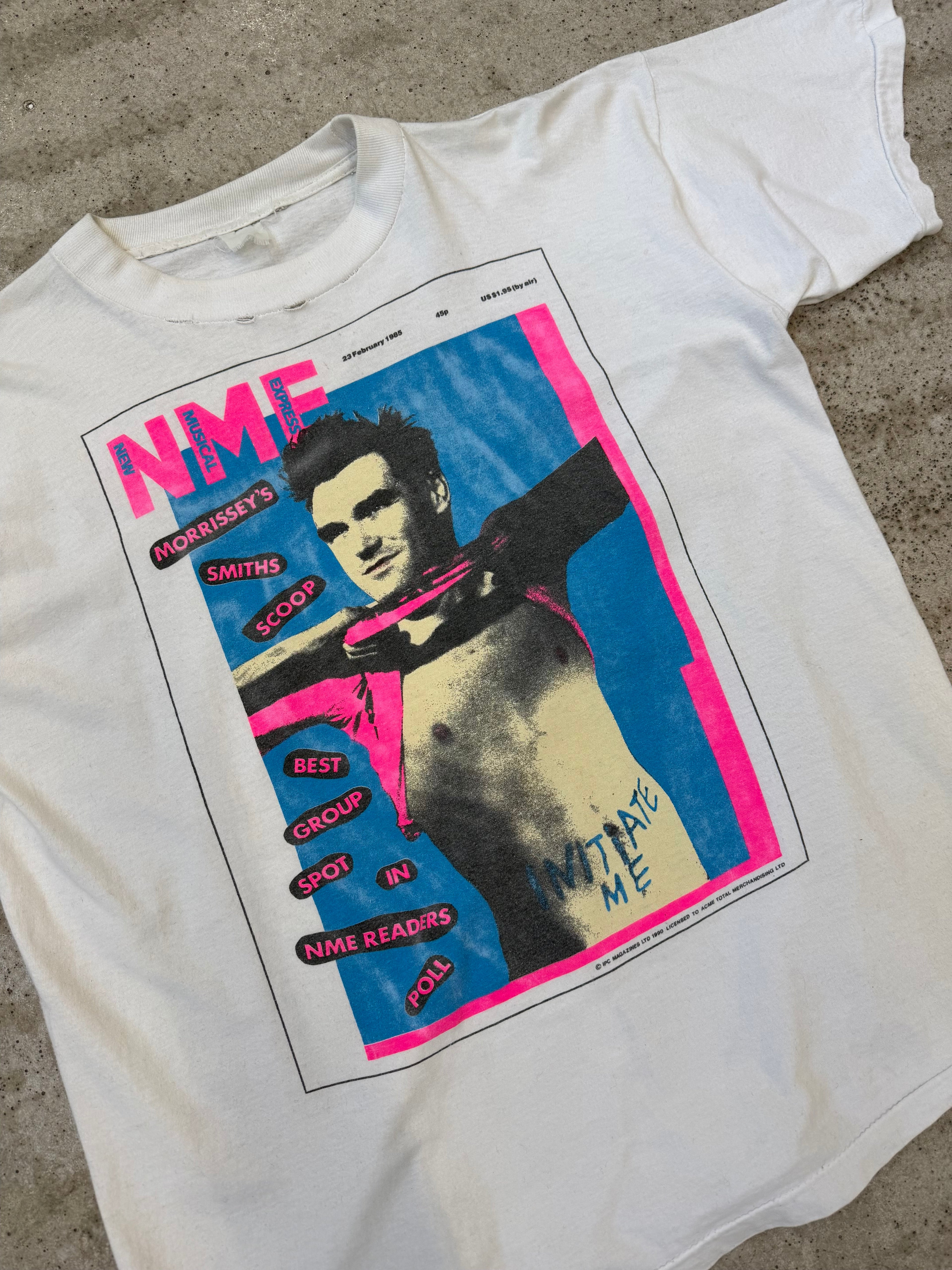 1985 Morrissey NME Cover Short-Sleeve Shirt