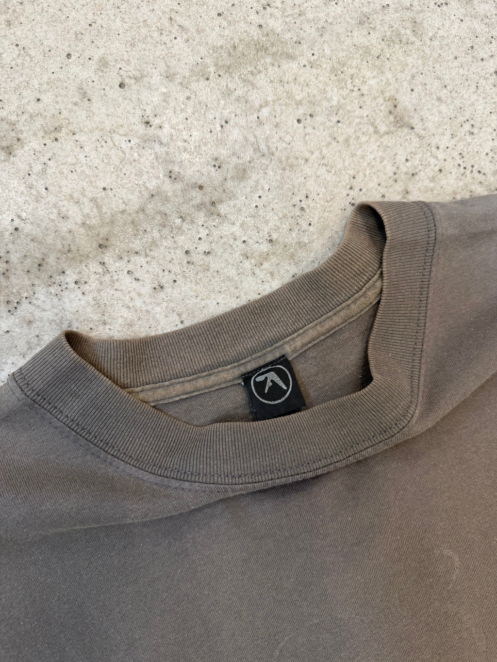 1990's Aphex Twin 3M Reflective Logo Short-Sleeve Shirt