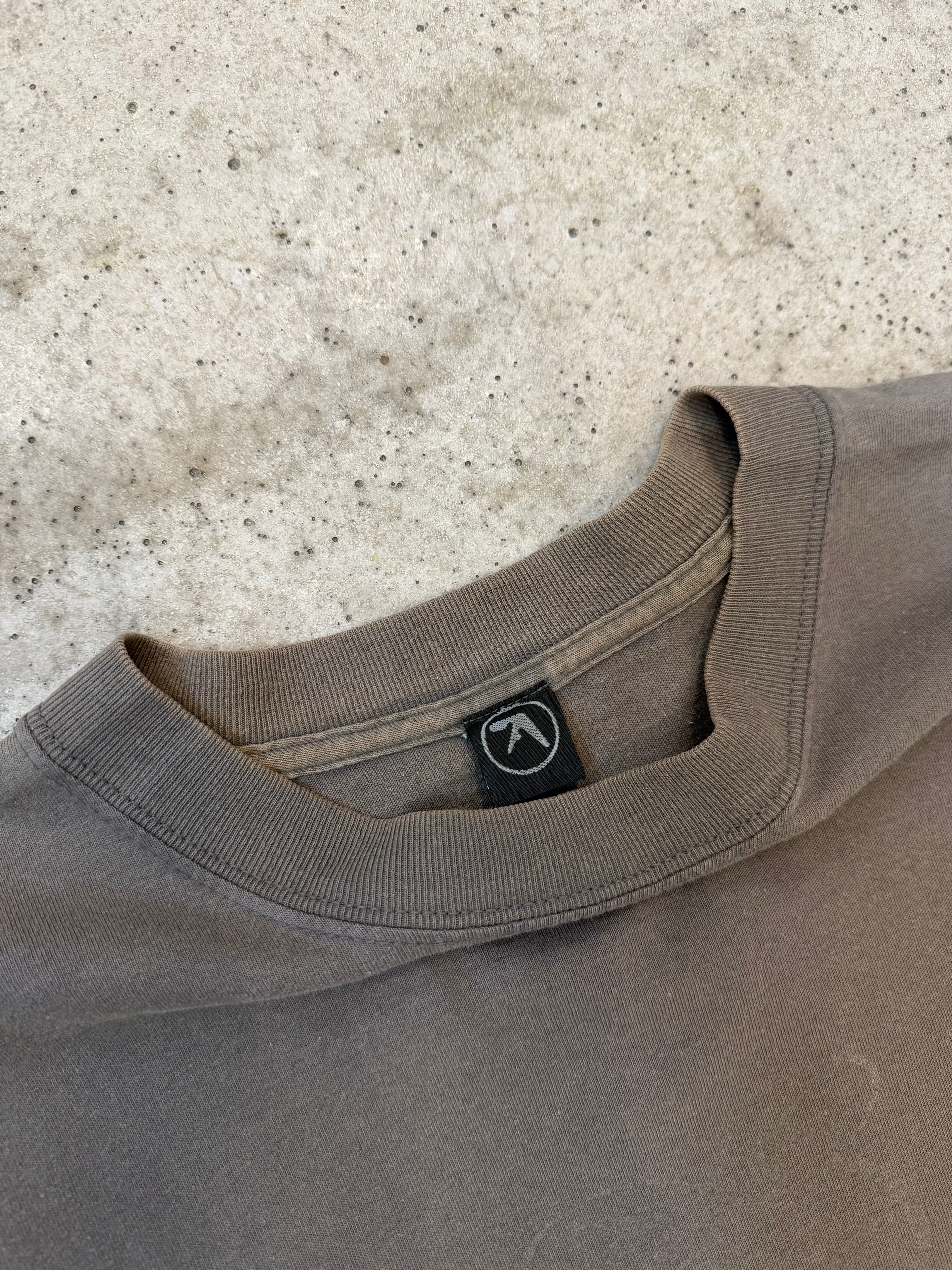 1990's Aphex Twin 3M Reflective Logo Short-Sleeve Shirt