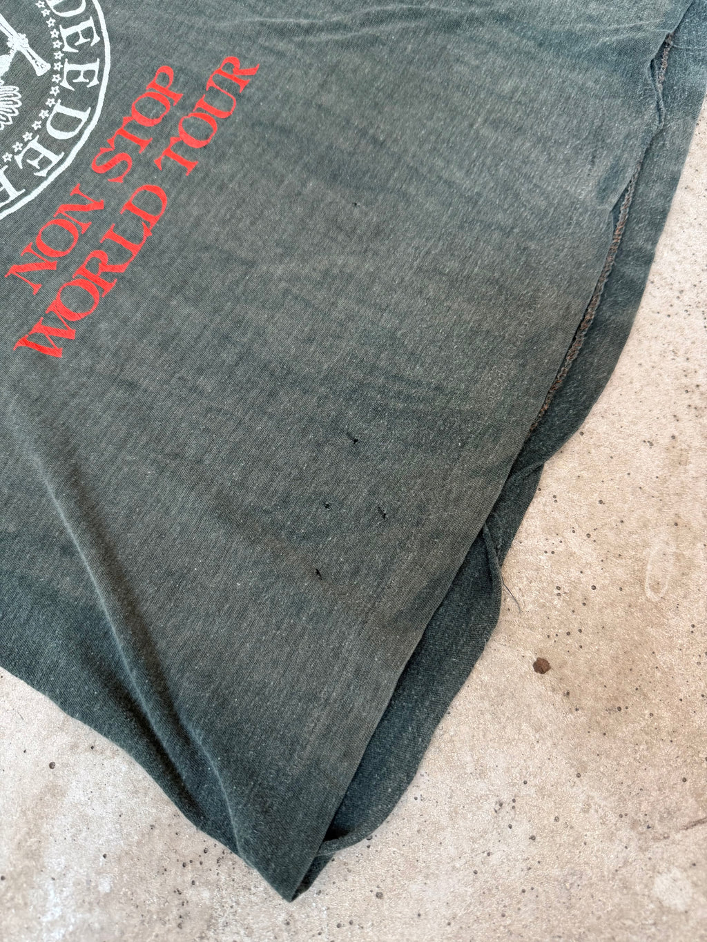 1980/1981 Ramones 'Nonstop World Tour' Short-Sleeve Shirt