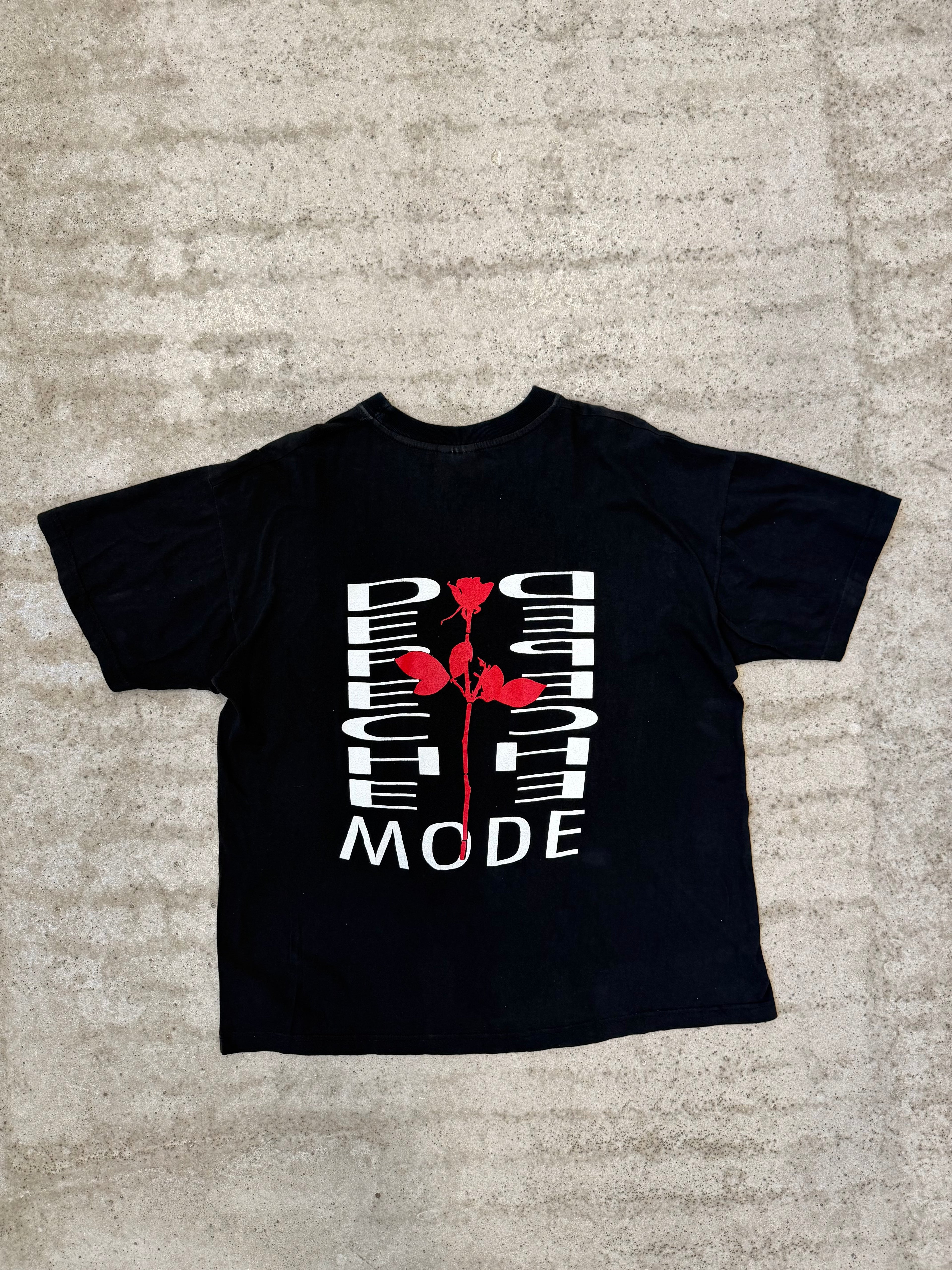 1990's Depeche Mode Short-Sleeve Shirt