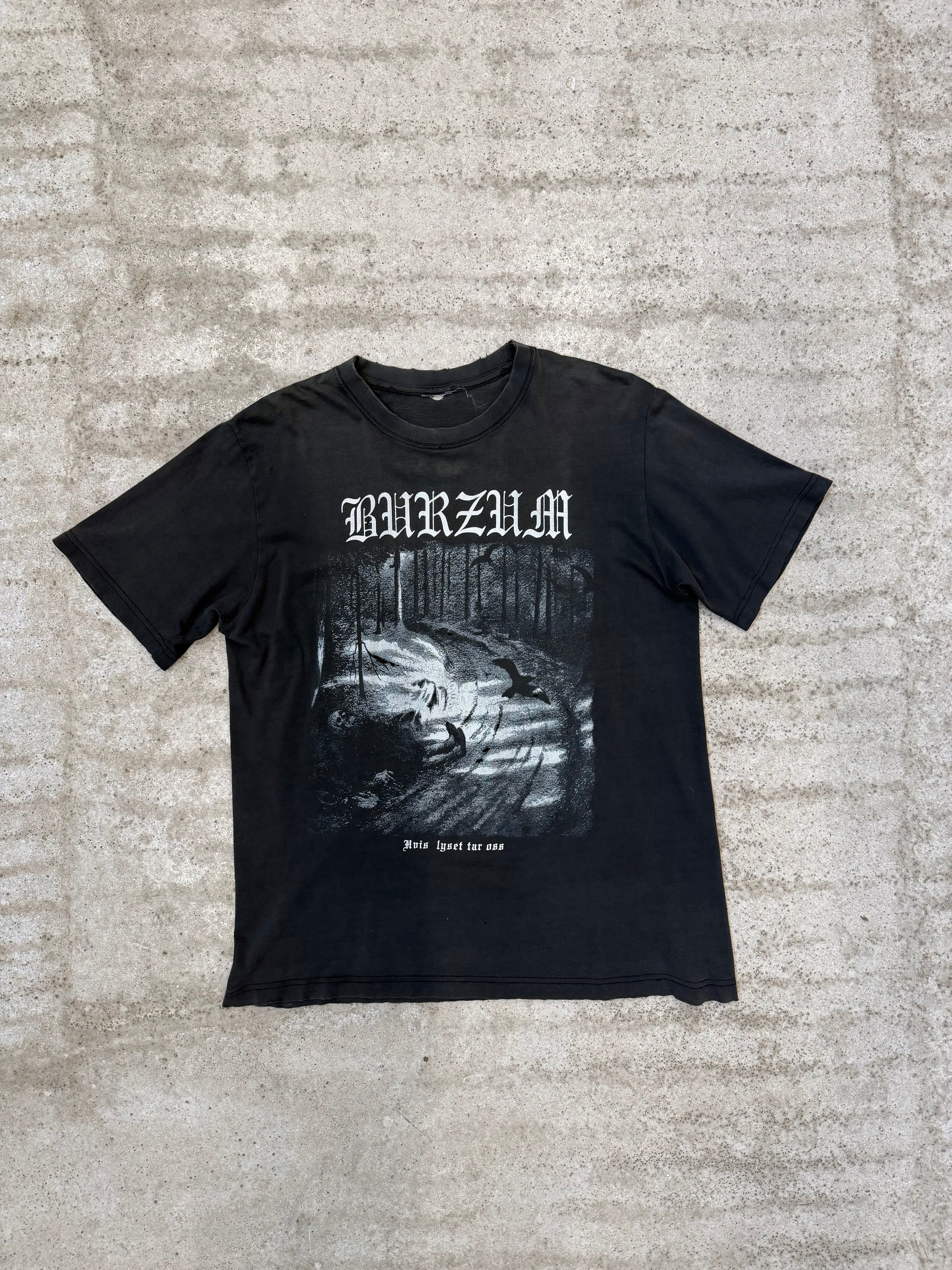 1990's Burzum 'Hvis Lyset Tar Oss' Bootleg Short-Sleeve Shirt