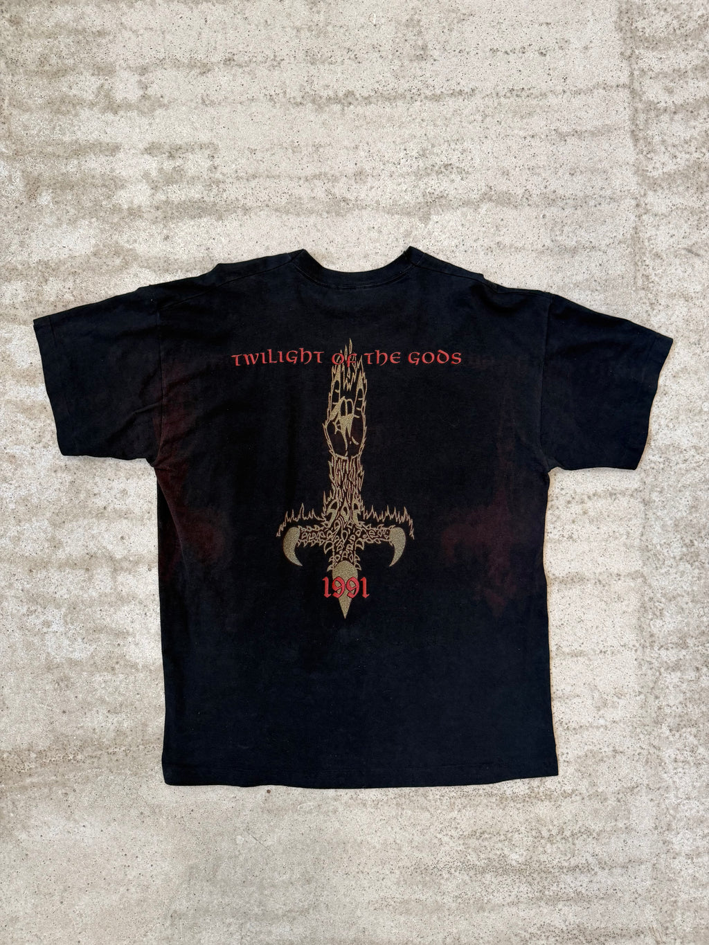 1991 Bathory 'Twilight Of The Gods' Short-Sleeve Shirt