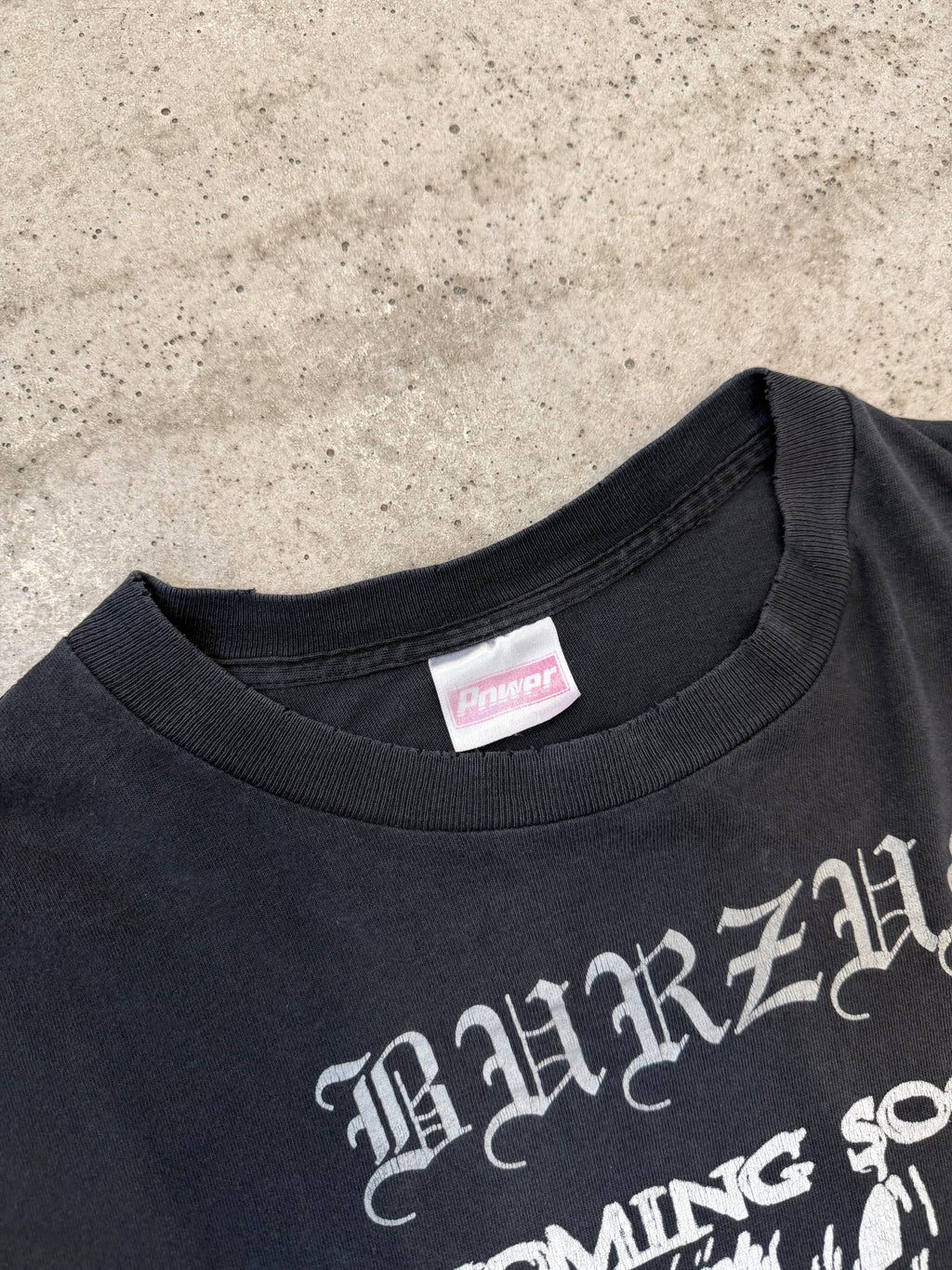 1990's Burzum 'Coming Soon To A Church Near You' Bootleg Short-Sleeve Shirt