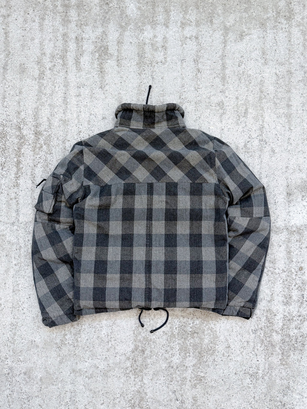 2006 Balenciaga by Nicolas Ghesquière Men's Wool High-Neck Goose Down Puffer