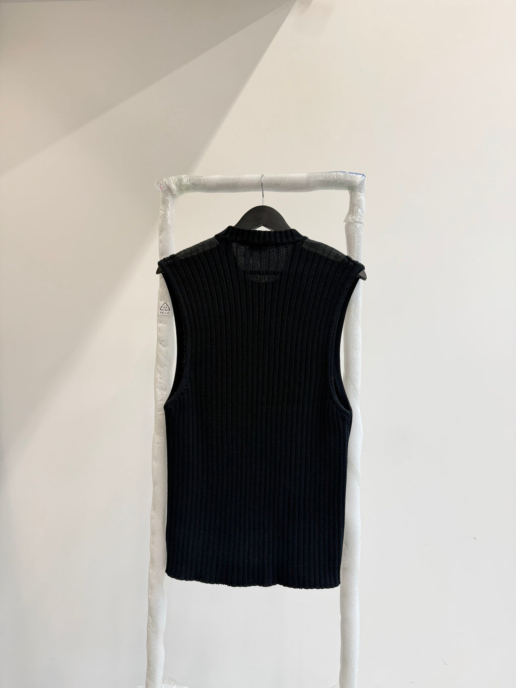 1998 Helmut Lang Sleeveless Military Knit
