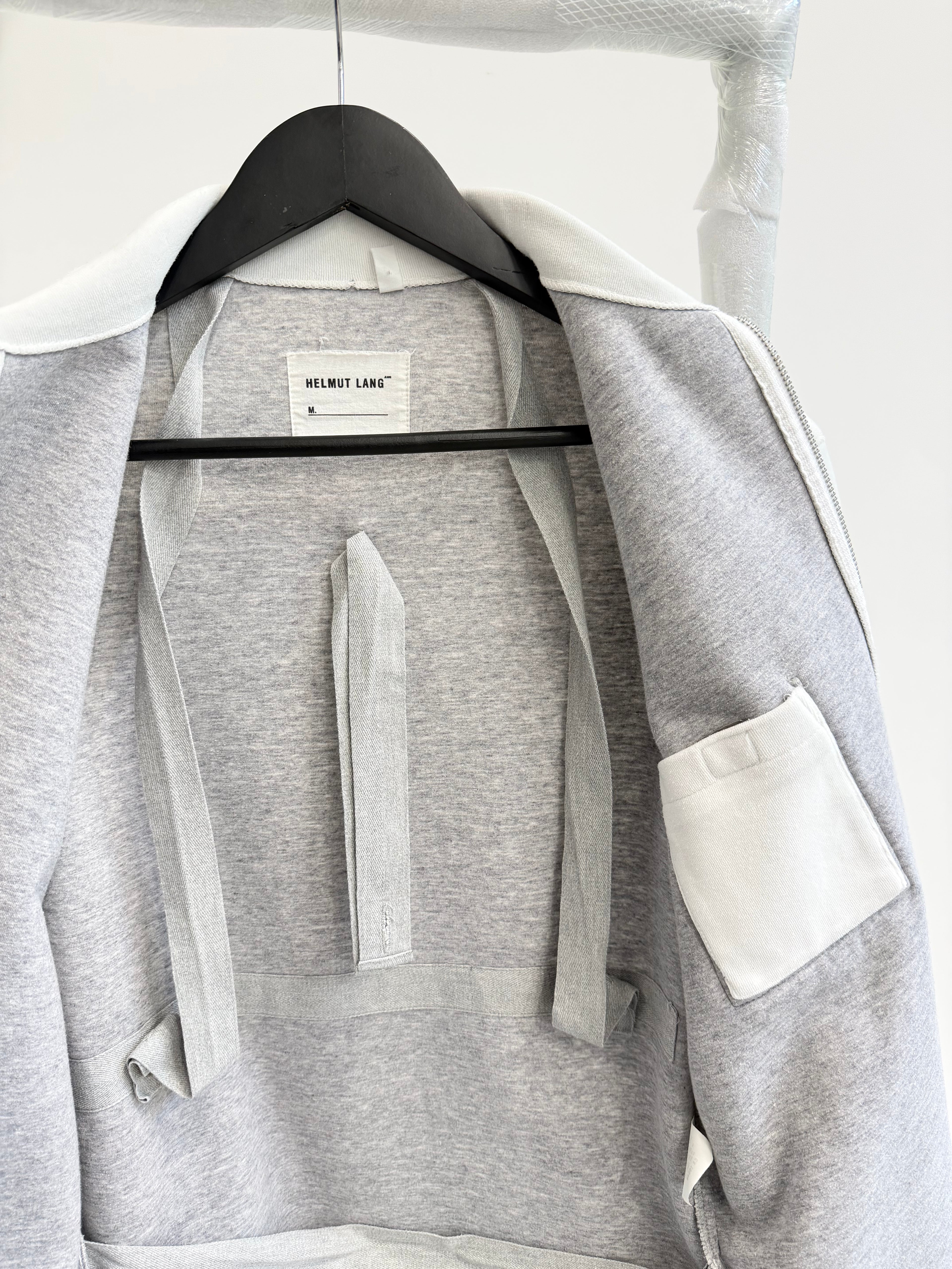 SS2000 Helmut Lang Cotton Zip-Up Jacket