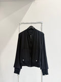 AW2011 Balenciaga by Nicolas Ghesquière Men's Layered Sleeves Wool Jacket