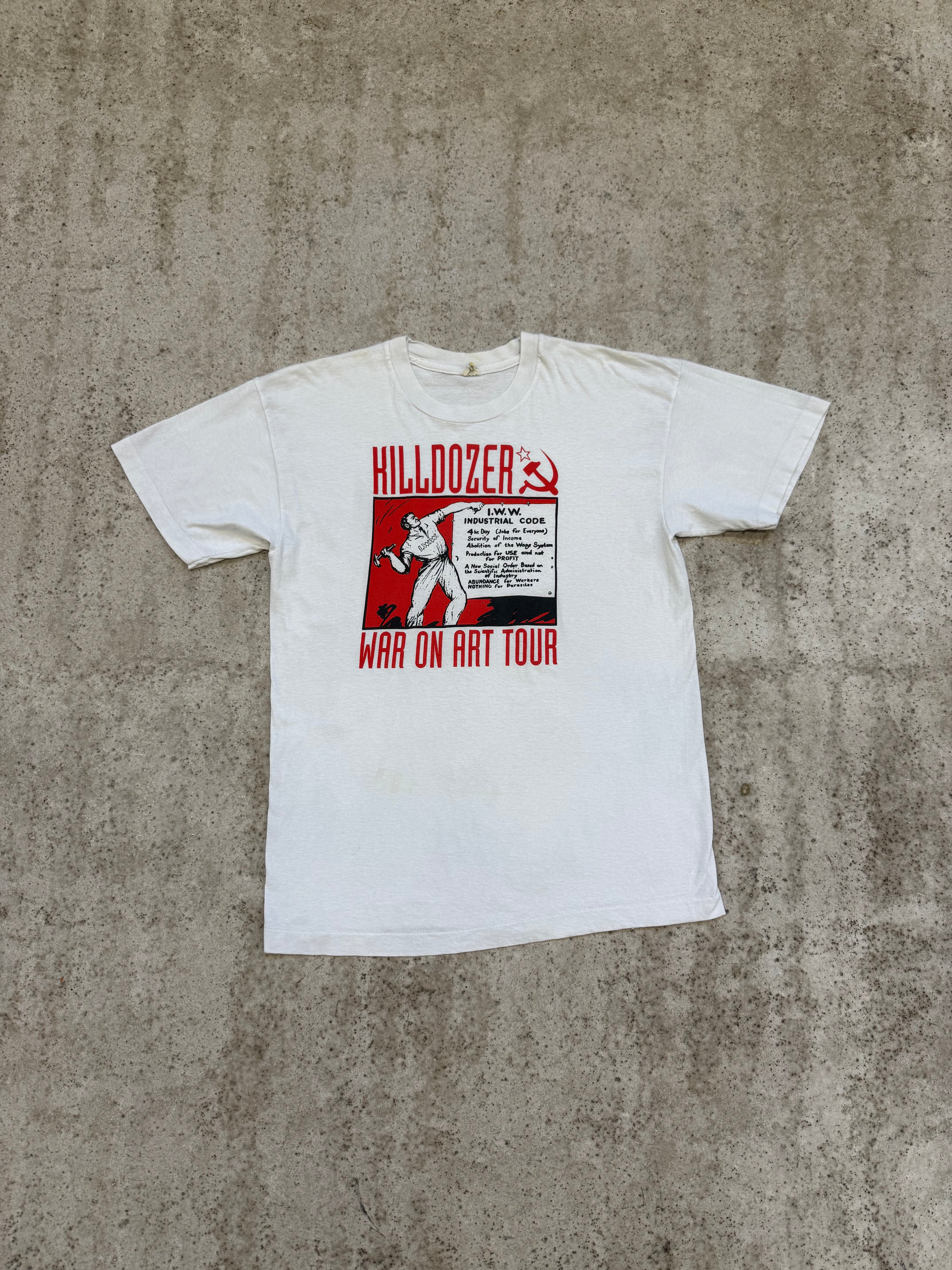 1994 Killdozer 'Uncompromising War on Art under the Dictatorship of the Proletariat' Short-Sleeve Shirt