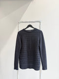AW2001-2002 Raf Simons 'Riot, Riot, Riot' Cable Knit