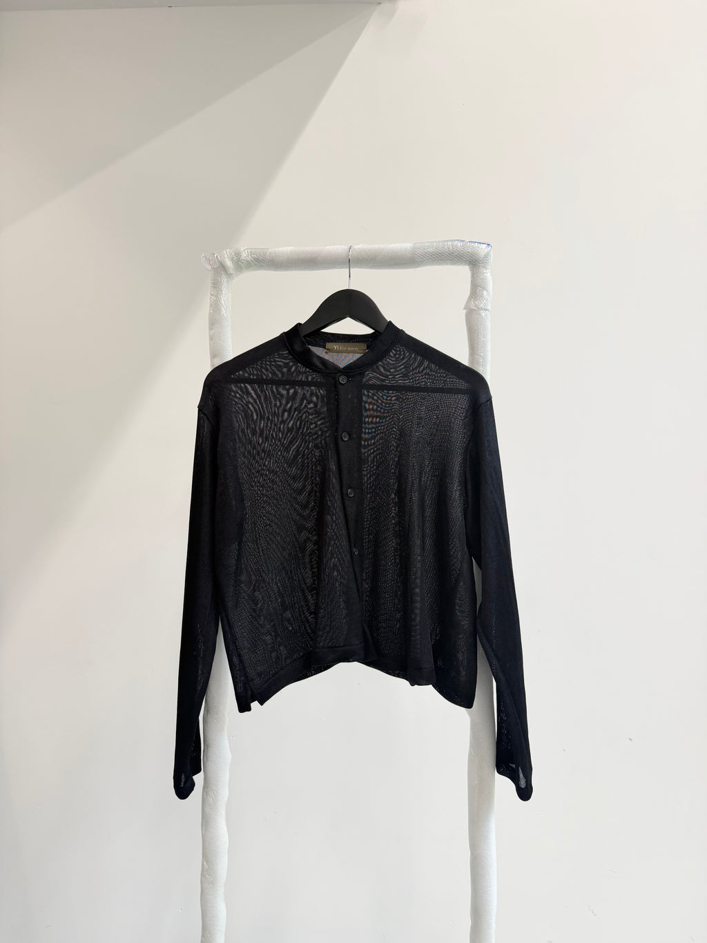 1990's Y's For Men Rayon Cropped Cardigan
