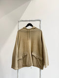 Y's For Men Brushed Cotton Smock Hoodie