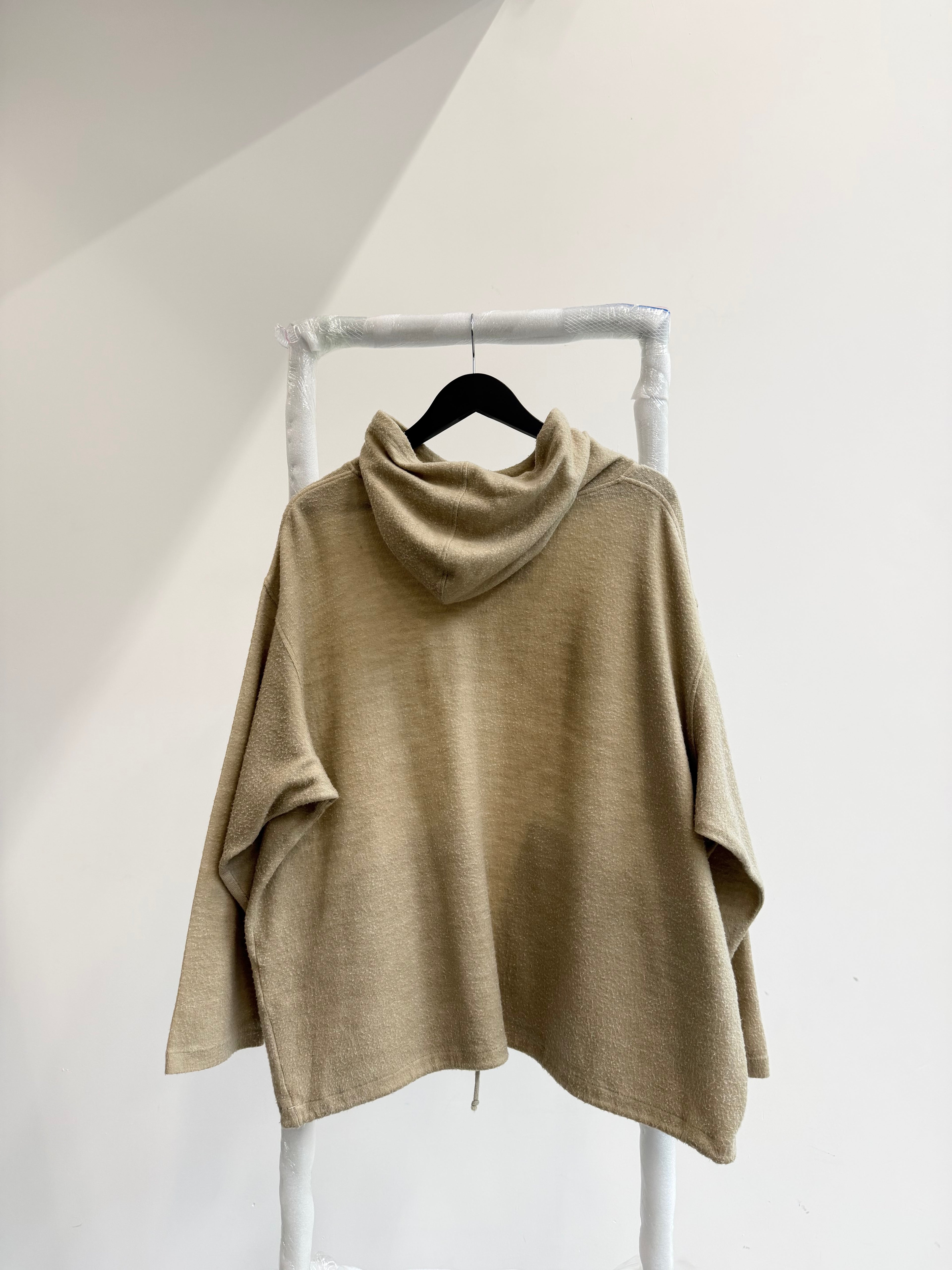 Y's For Men Brushed Cotton Smock Hoodie
