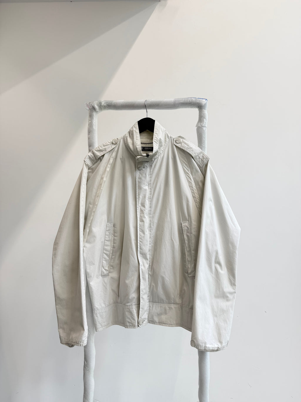 SS2002 Raf Simons Lightweight Jacket With Faux-Layered Sleeves