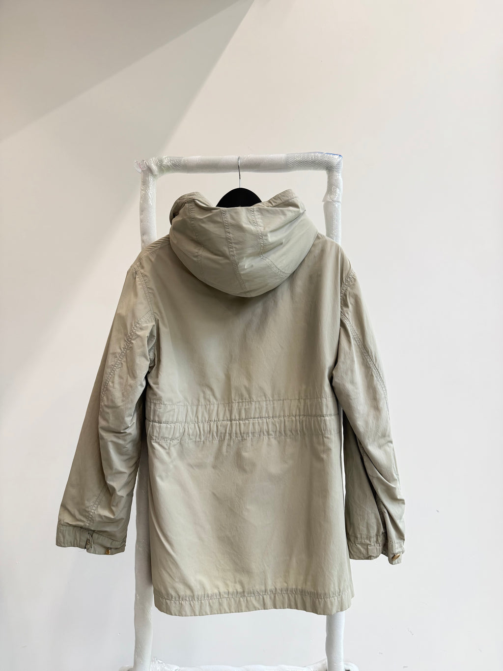 1990's Helmut Lang Short Parka With Removable Heavy Wool Liner