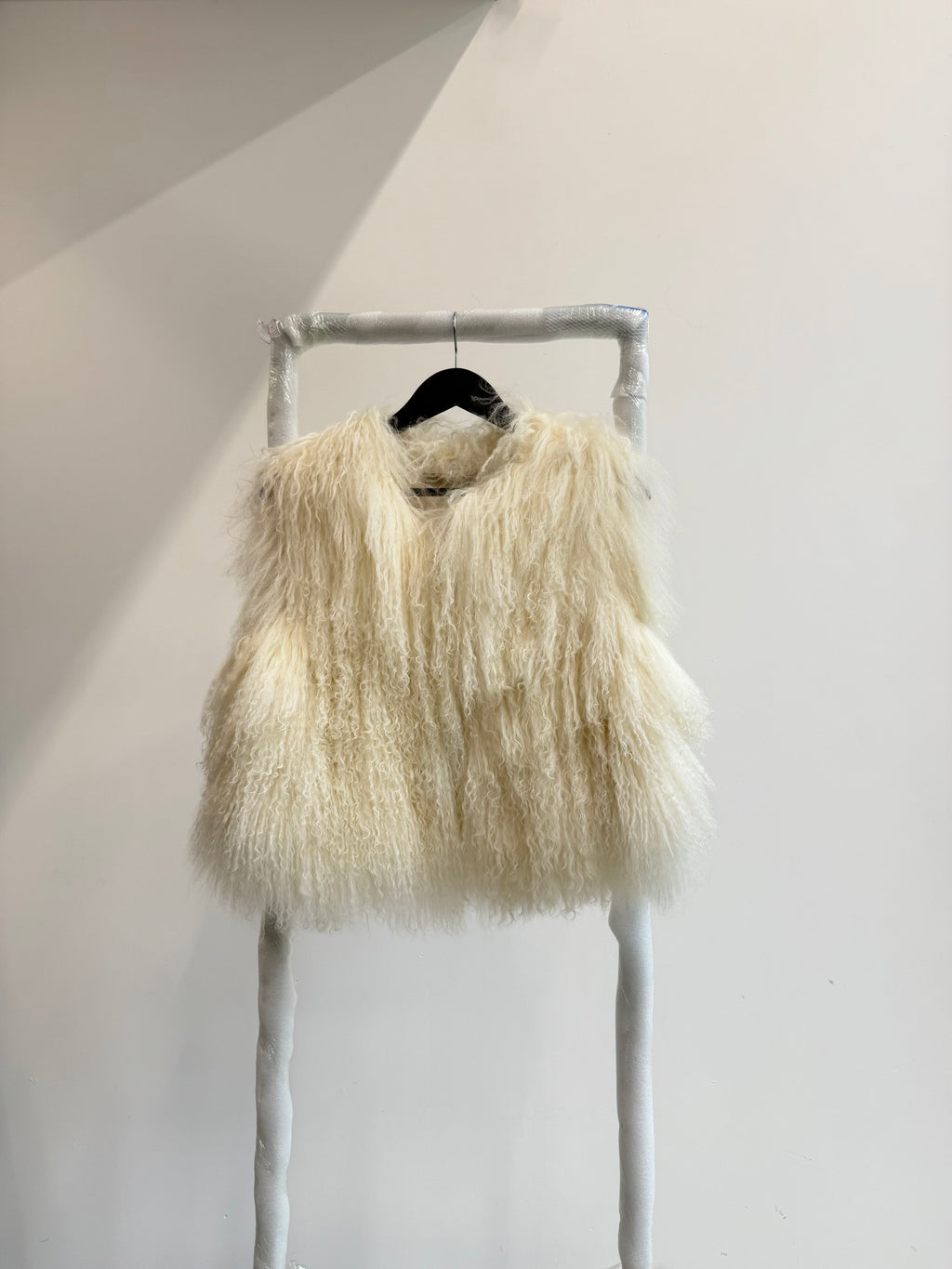 2009 Balenciaga by Nicolas Ghesquière Mongolian Lamb Vest