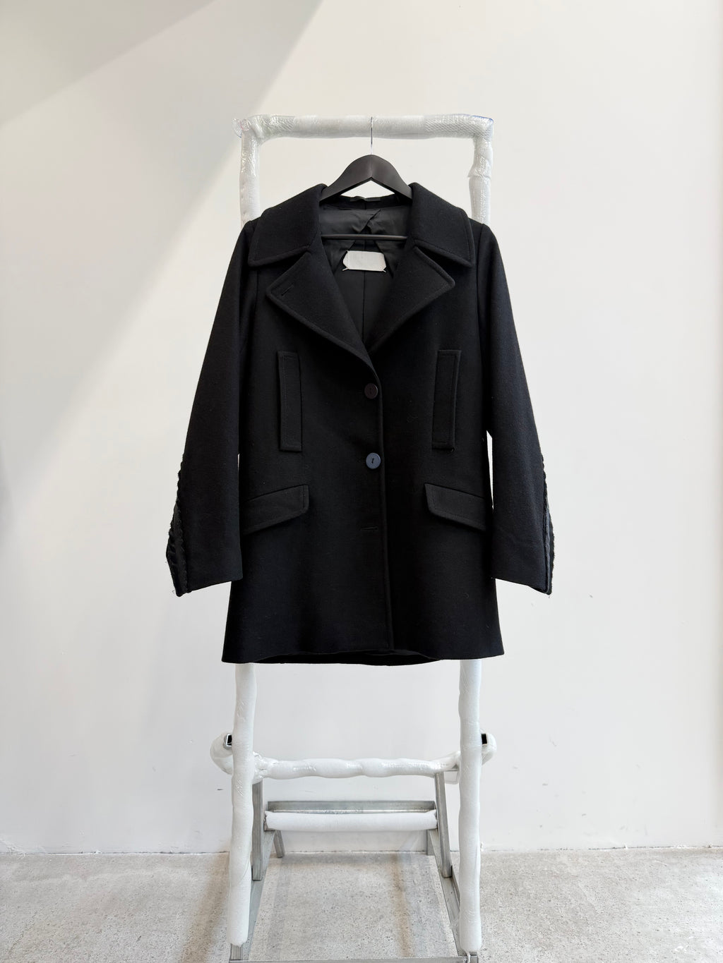 AW2005 Martin Margiela Reconstructed Liner Strips Coat