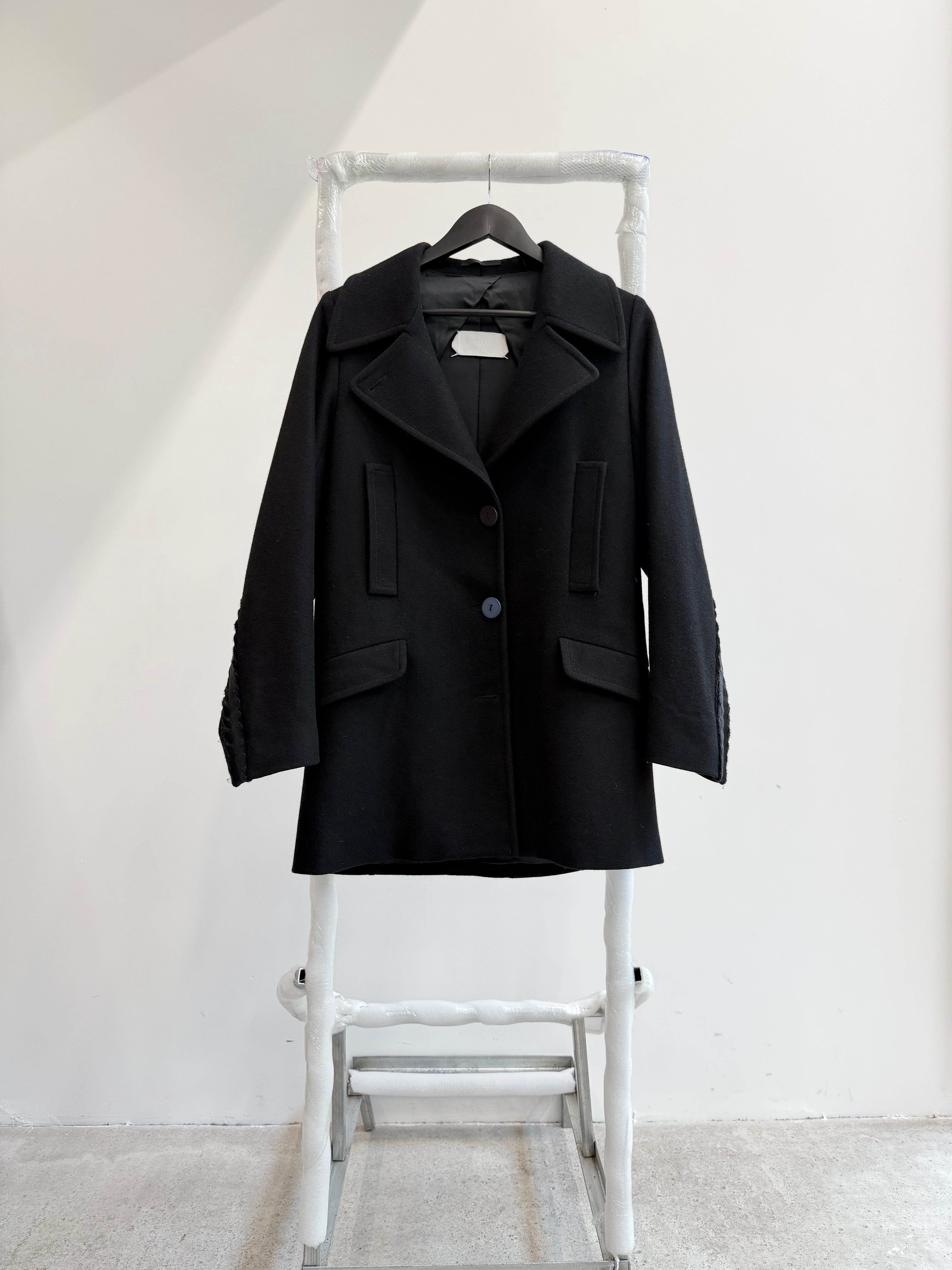 AW2005 Martin Margiela Reconstructed Liner Strips Coat