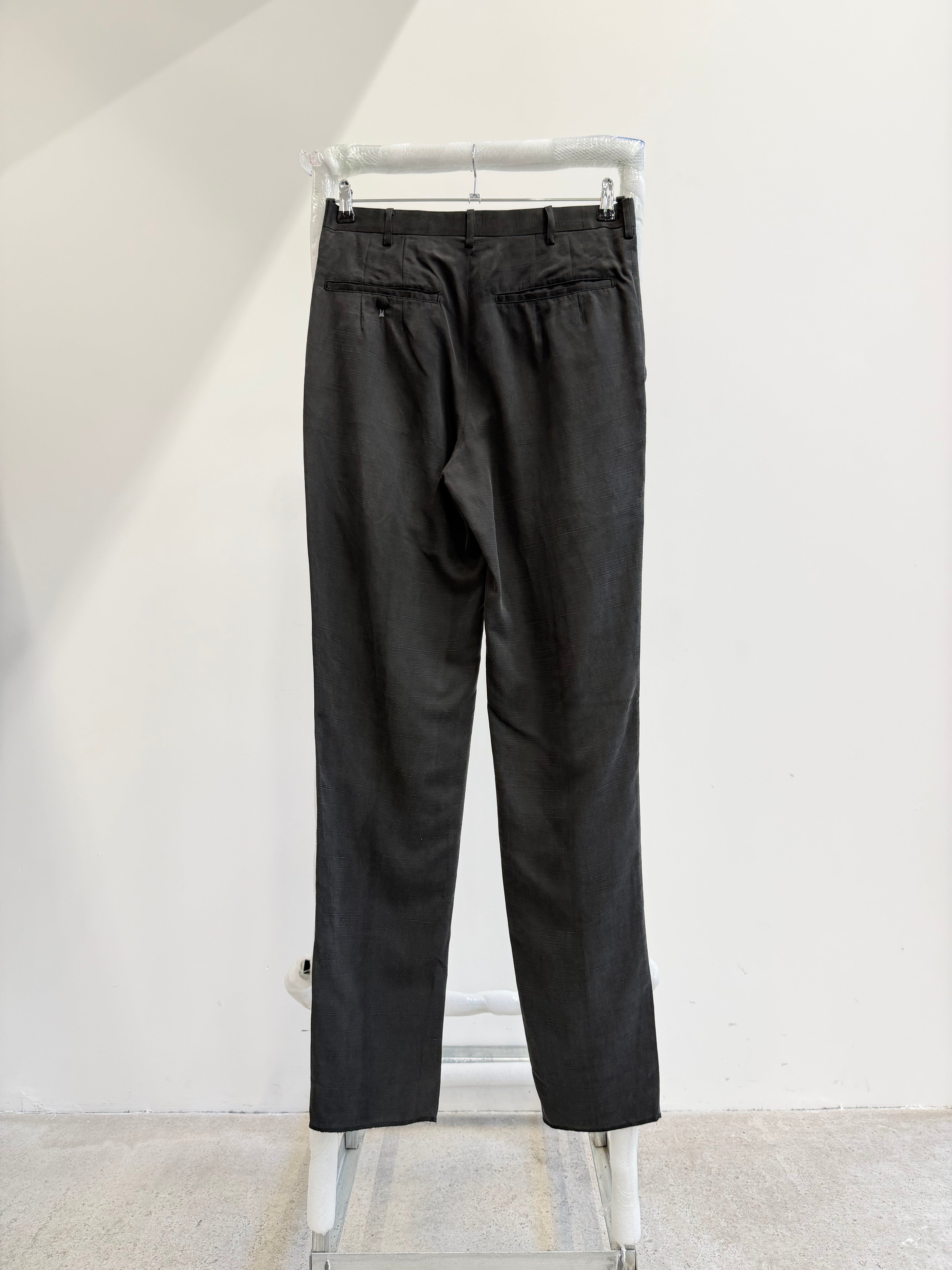 Yohji Yamamoto Pour Homme AW2002 Silk Pants