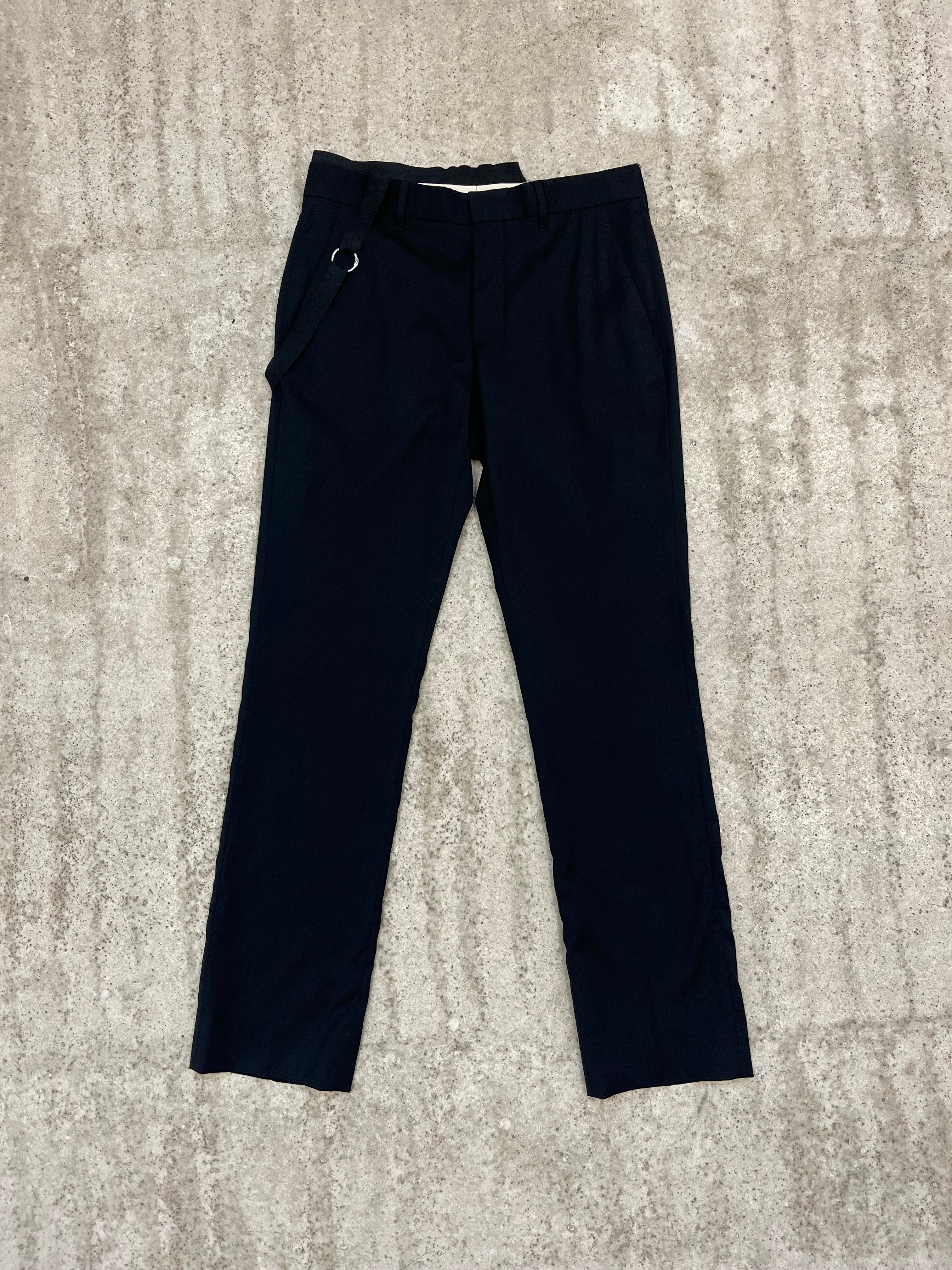 AW2003 Helmut Lang Bondage Strap Dress Pants