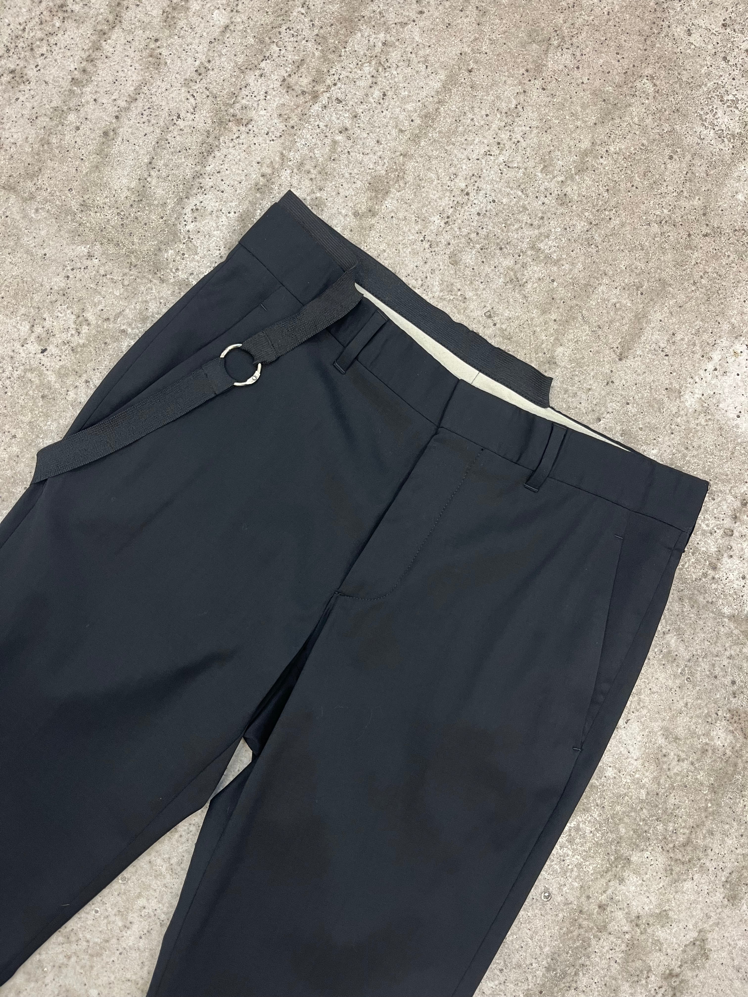 AW2003 Helmut Lang Bondage Strap Dress Pants