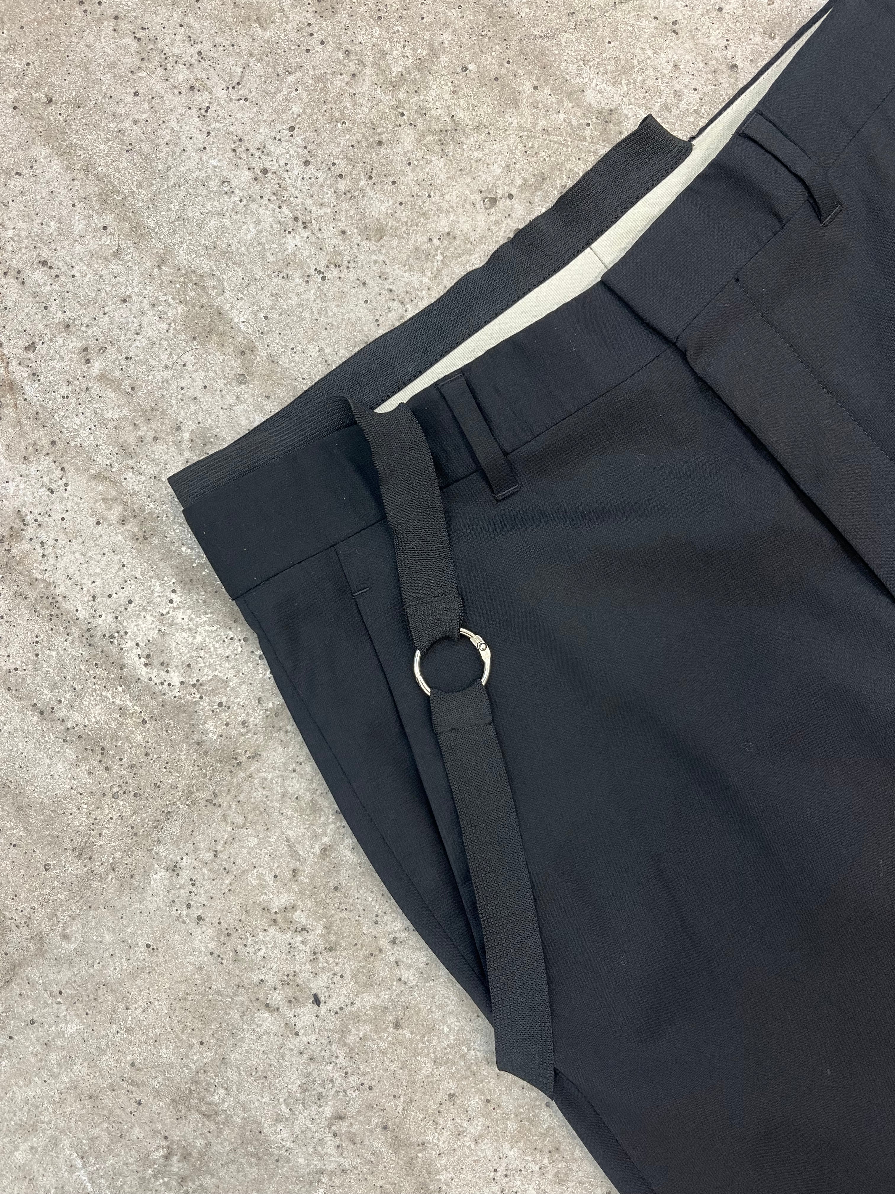 AW2003 Helmut Lang Bondage Strap Dress Pants