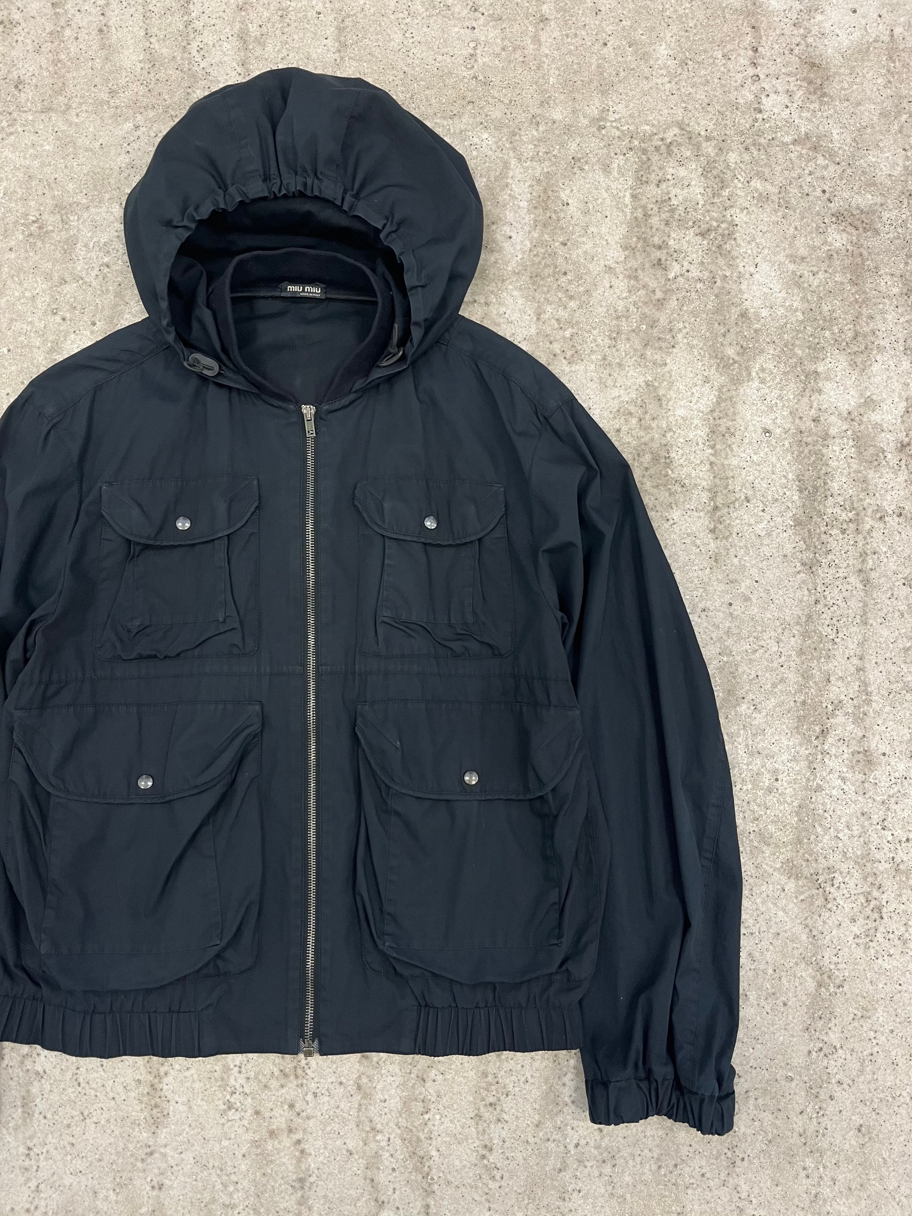 2000's Miu Miu Men's Packable Light Cargo Jacket