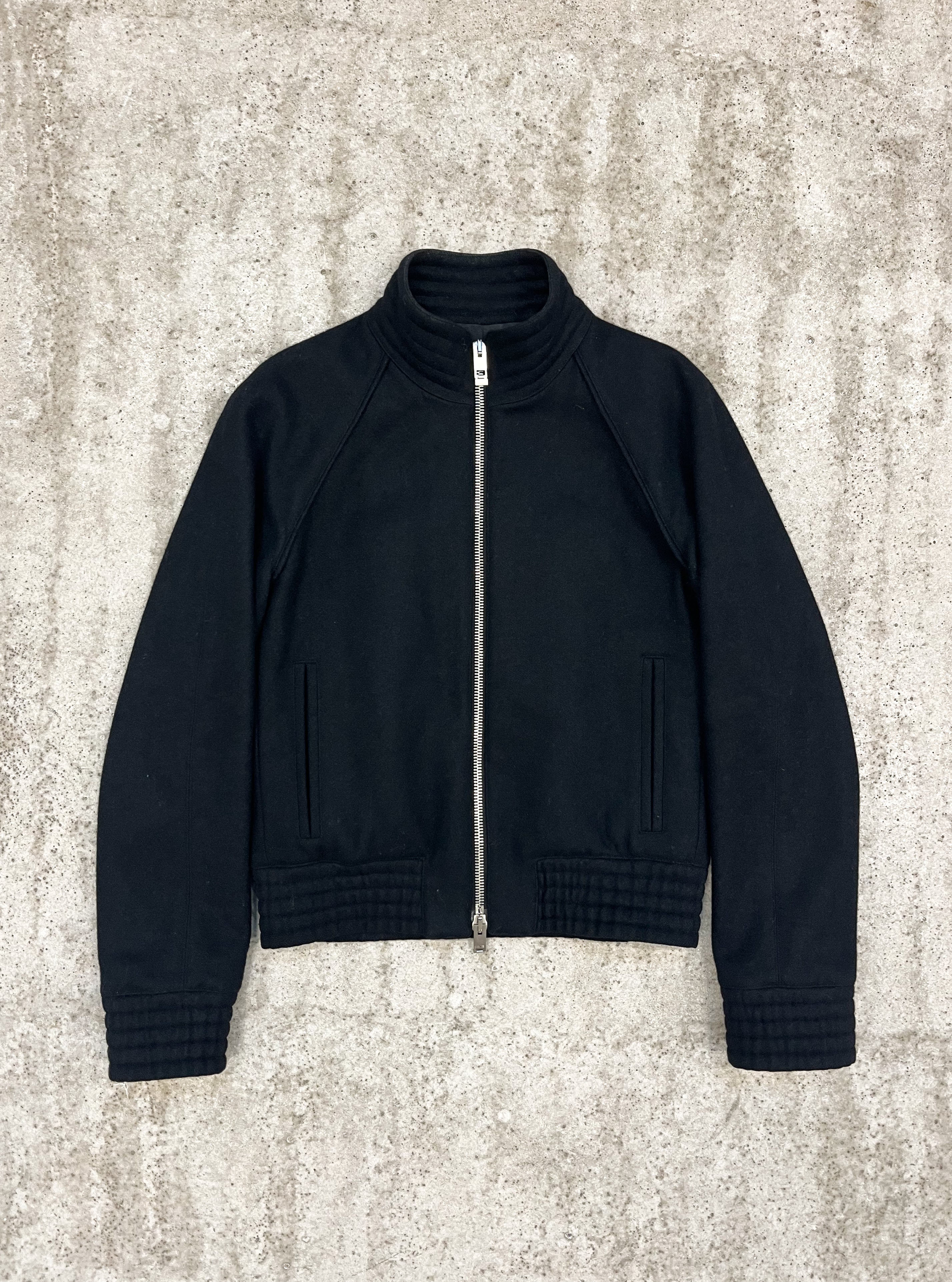 AW2004 Dior Homme 'Victim Of The Crime' Wool Blouson