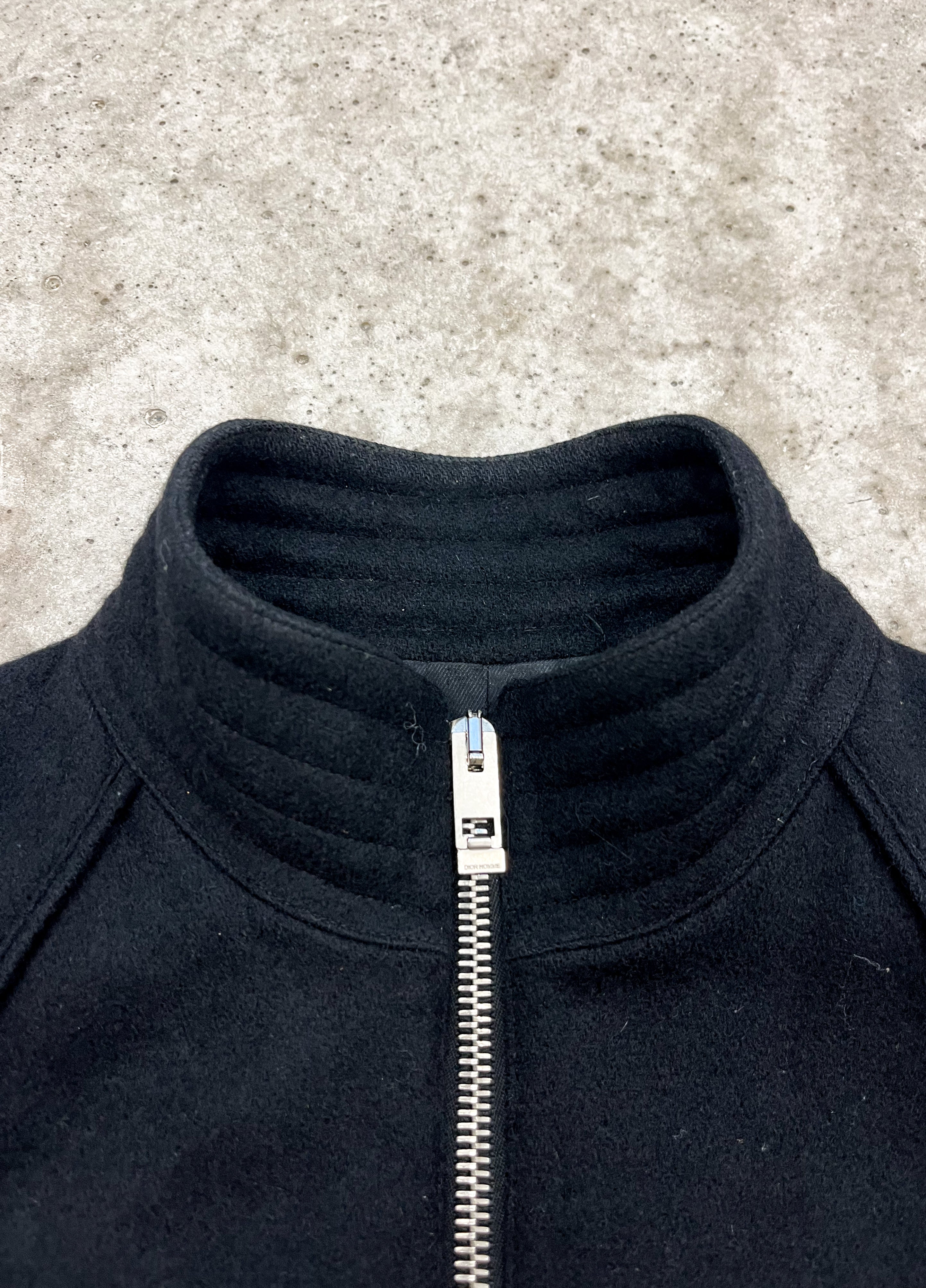 AW2004 Dior Homme 'Victim Of The Crime' Wool Blouson