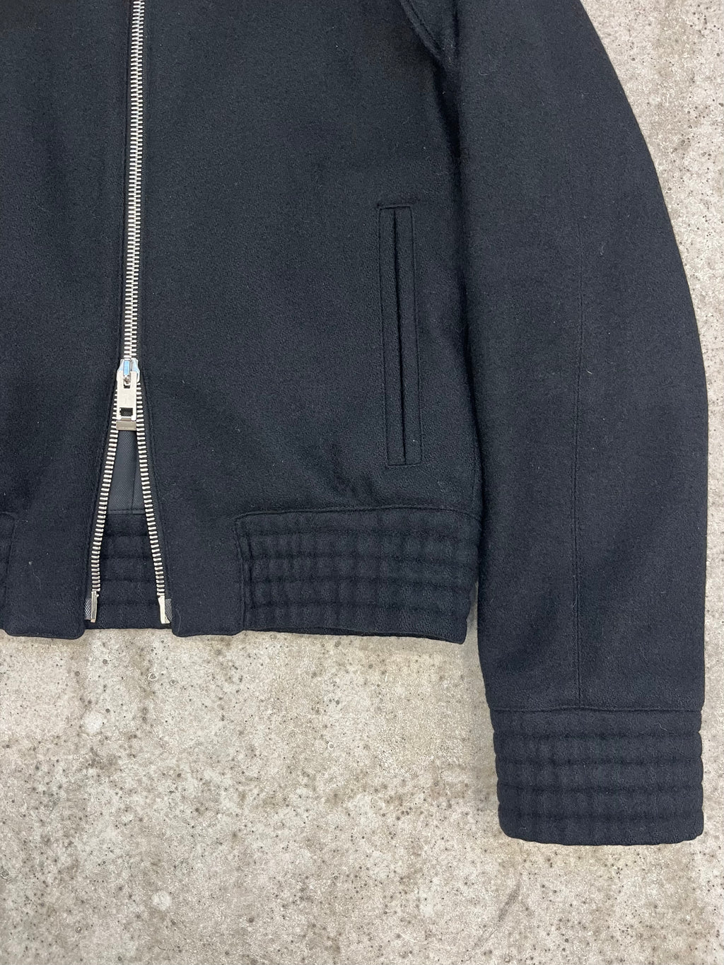 AW2004 Dior Homme 'Victim Of The Crime' Wool Blouson