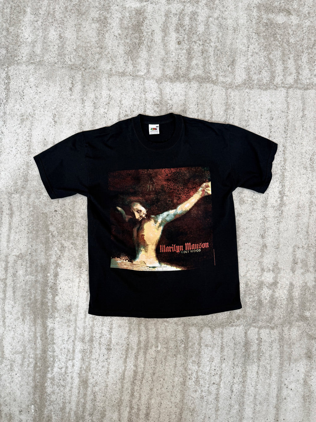 2000 Marylin Manson Short-Sleeve Shirt
