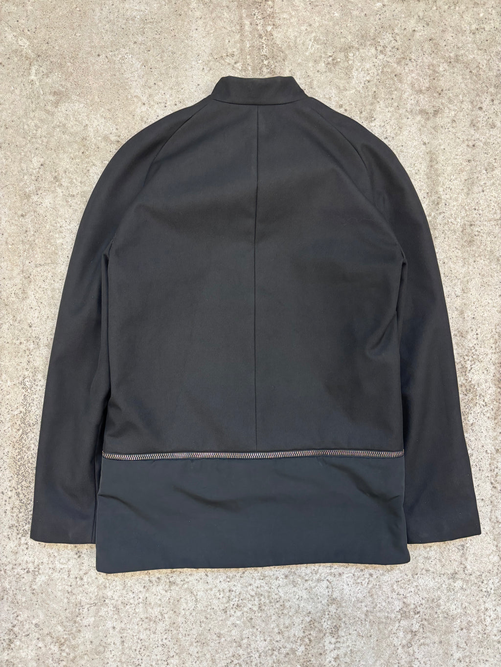 FW1996 Dirk Bikkembergs Zippable Extension Black Jacket